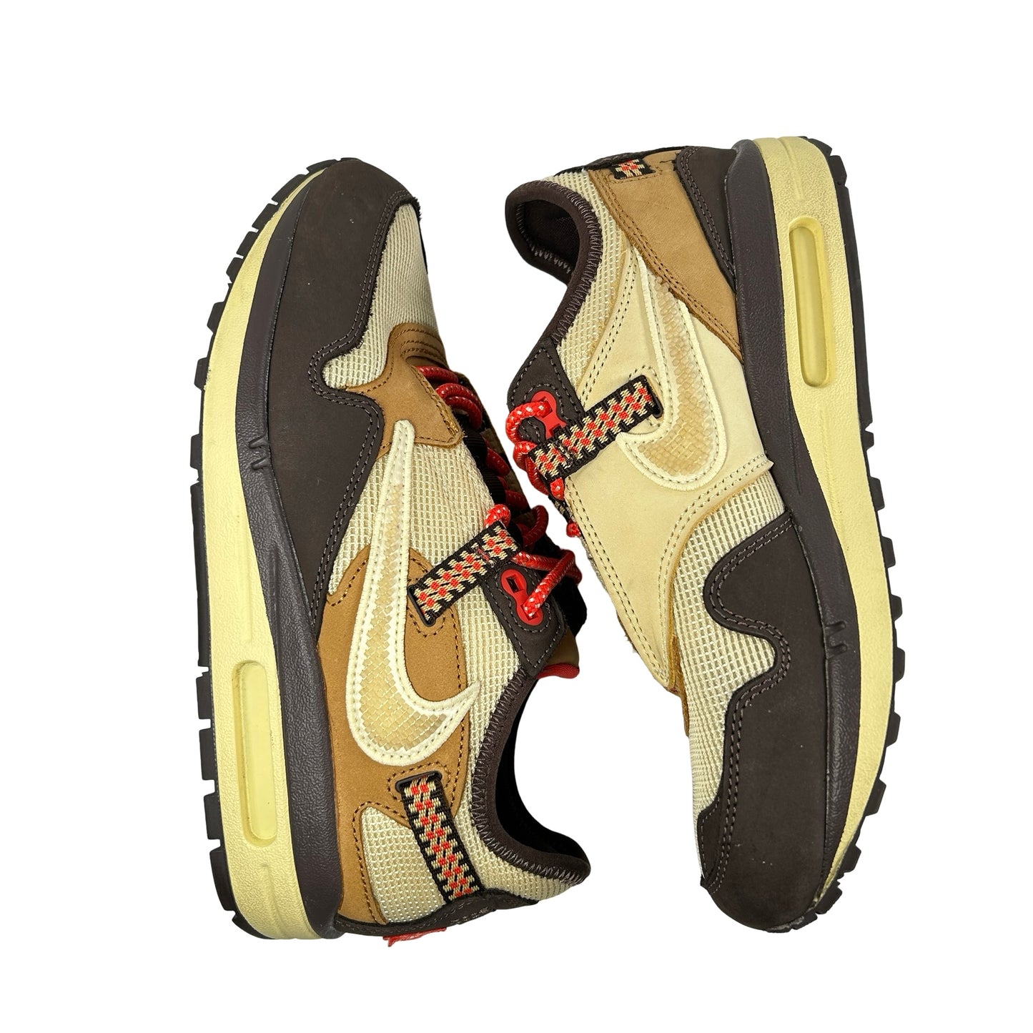 DO9392 200 Nike Air Max 1 Travis Scott Cactus Jack Baroque Brown [USED] - 6 M (Used)