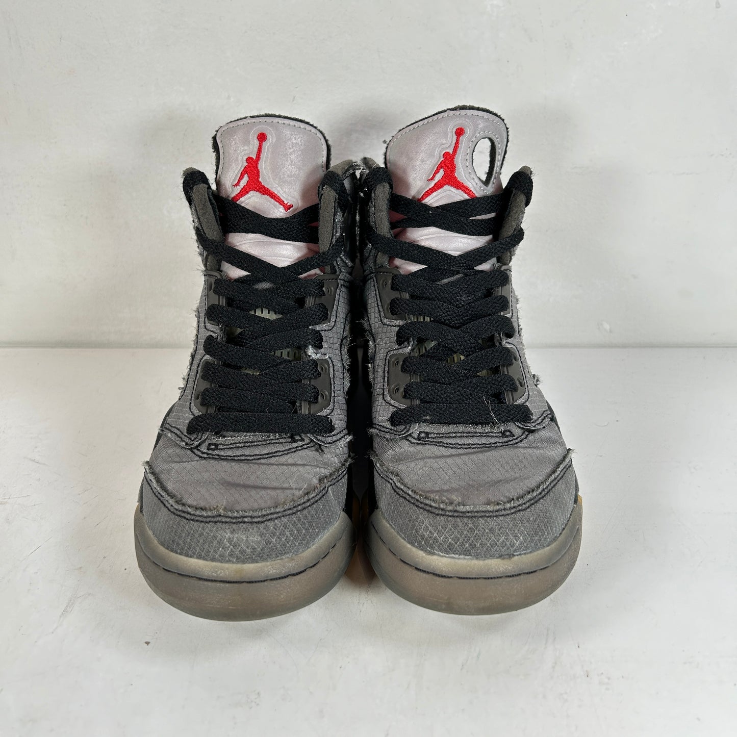 CT8480 001 Jordan 5 Off-White Black [USED] - 4 M (Used2)