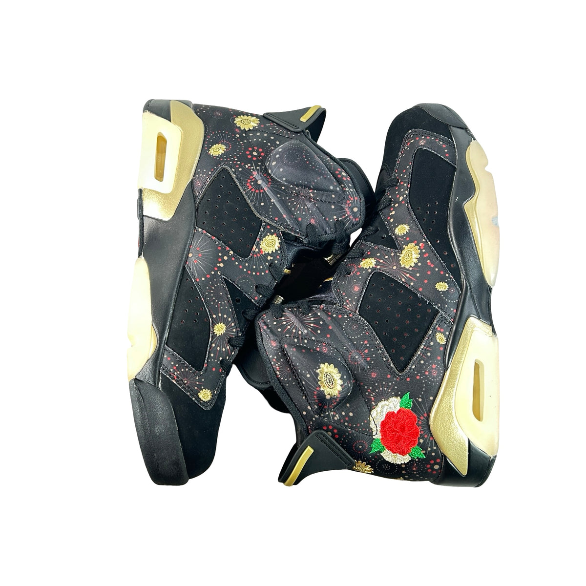 AA2492 021 Air Jordan 6 Retro Chinese New Year (2018) - 9 M (Dye on Soles)