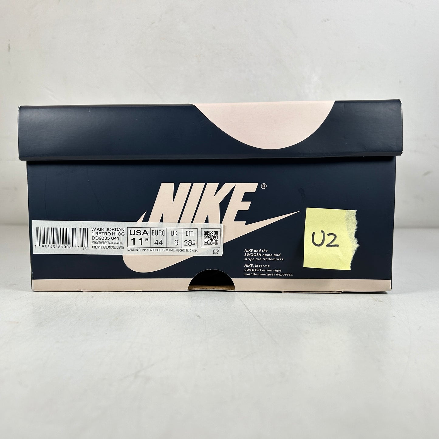 DD9335 641 Jordan 1 Retro High OG Atmosphere (Women's) [USED] - 11.5 W (Used2)