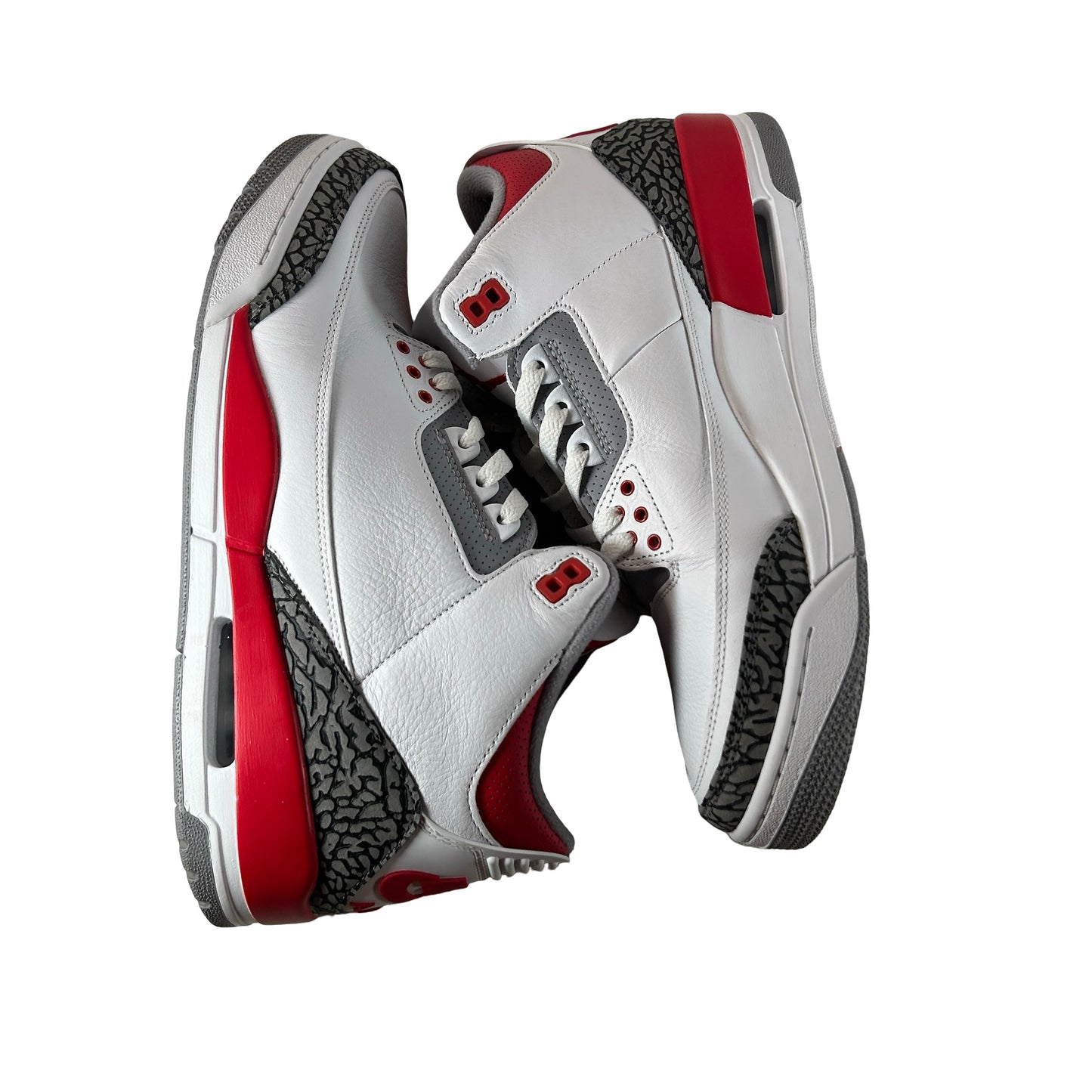 DN3707 160 Jordan 3 Retro Fire Red (2022) [USED] - 12 M (Used12)