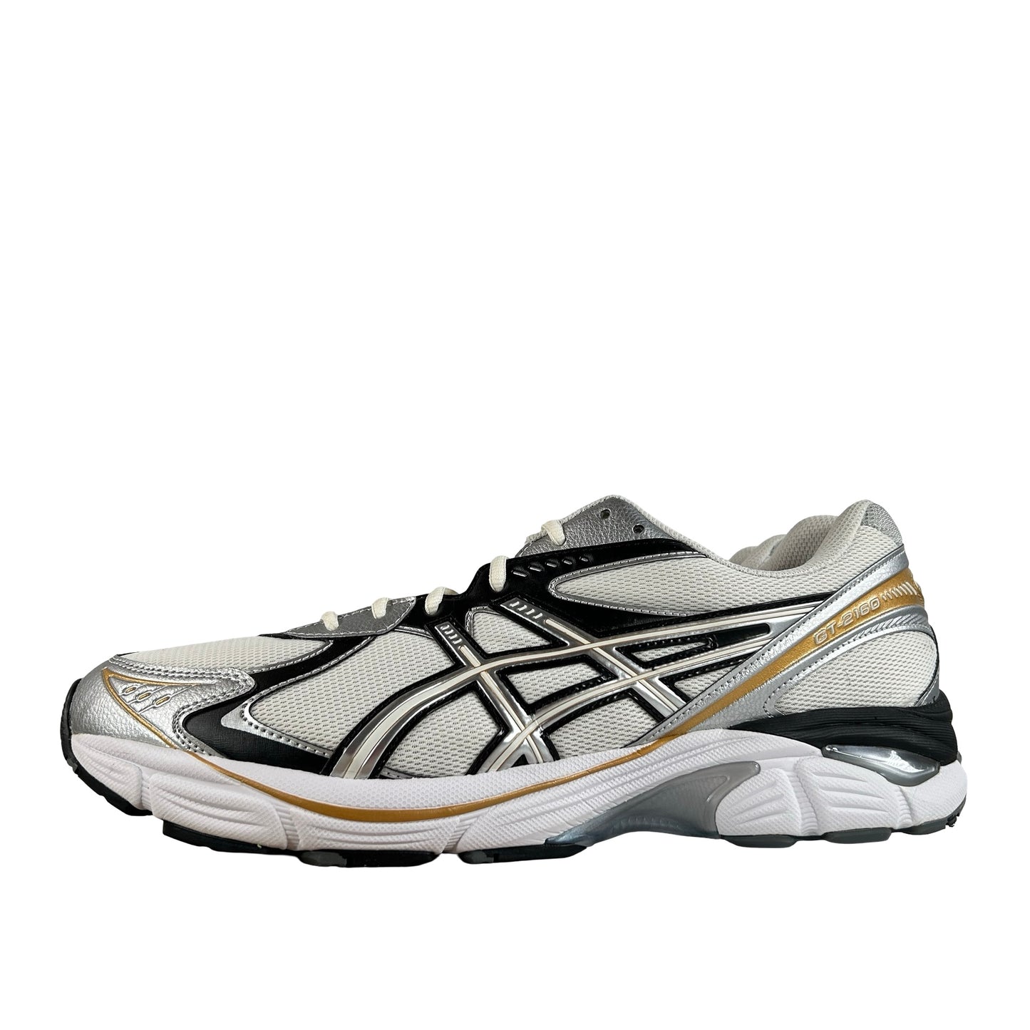 1203A320 100 ASICS GT-2160 Cream Pure Silver Gold [USED] - 13 M (Used2)