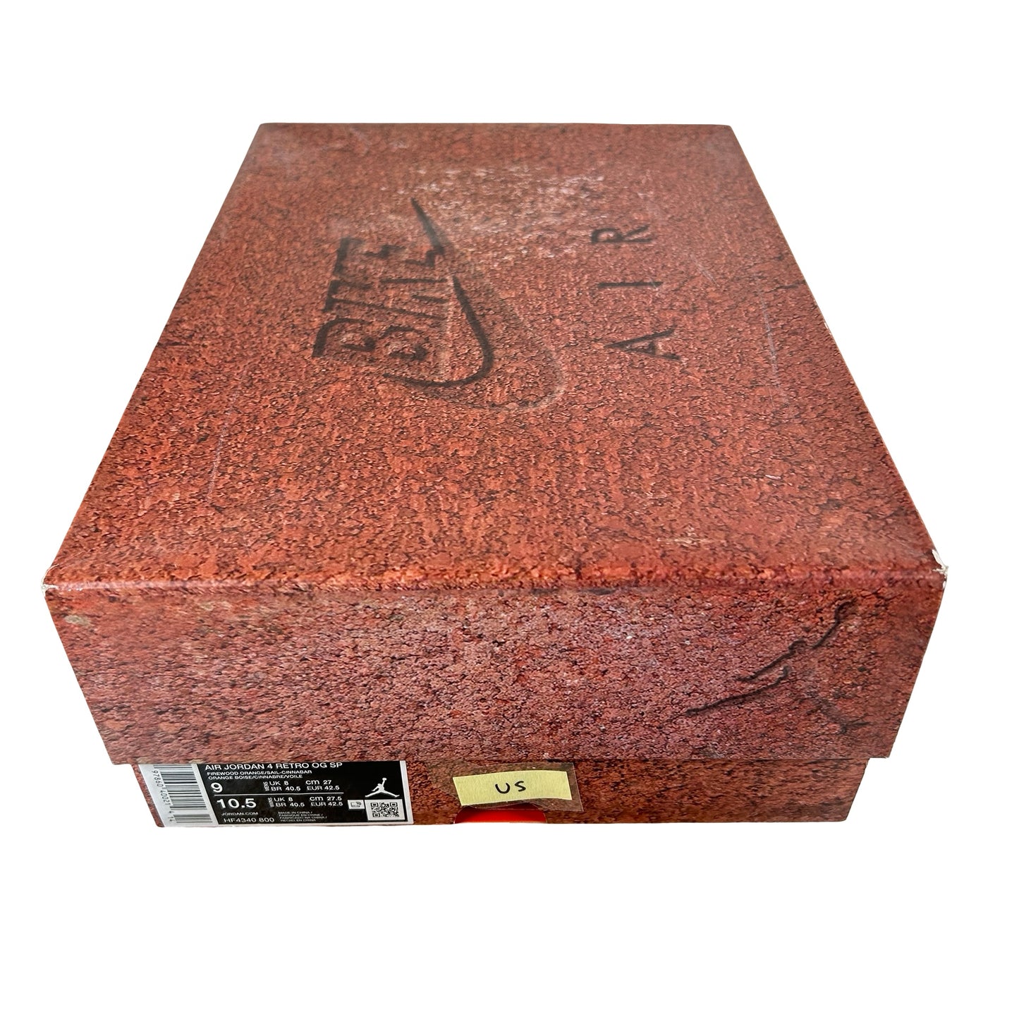 HF4340 800 Air Jordan 4 Retro OG SP Nigel Sylvester Brick by Brick [USED] - 9 M (Used4)