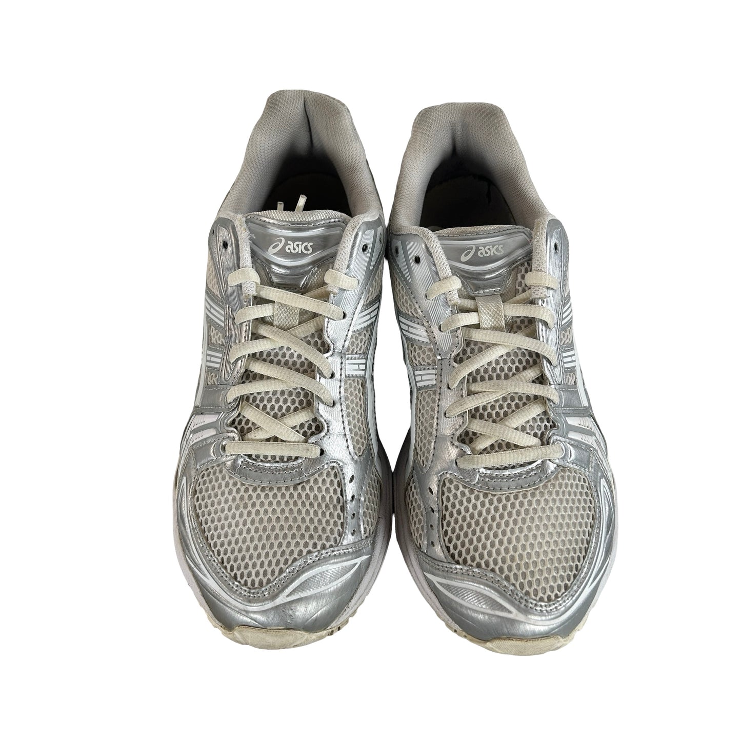 1201A457 100 ASICS Gel-Kayano 14 JJJJound Silver White [USED] - 9 M (Used)