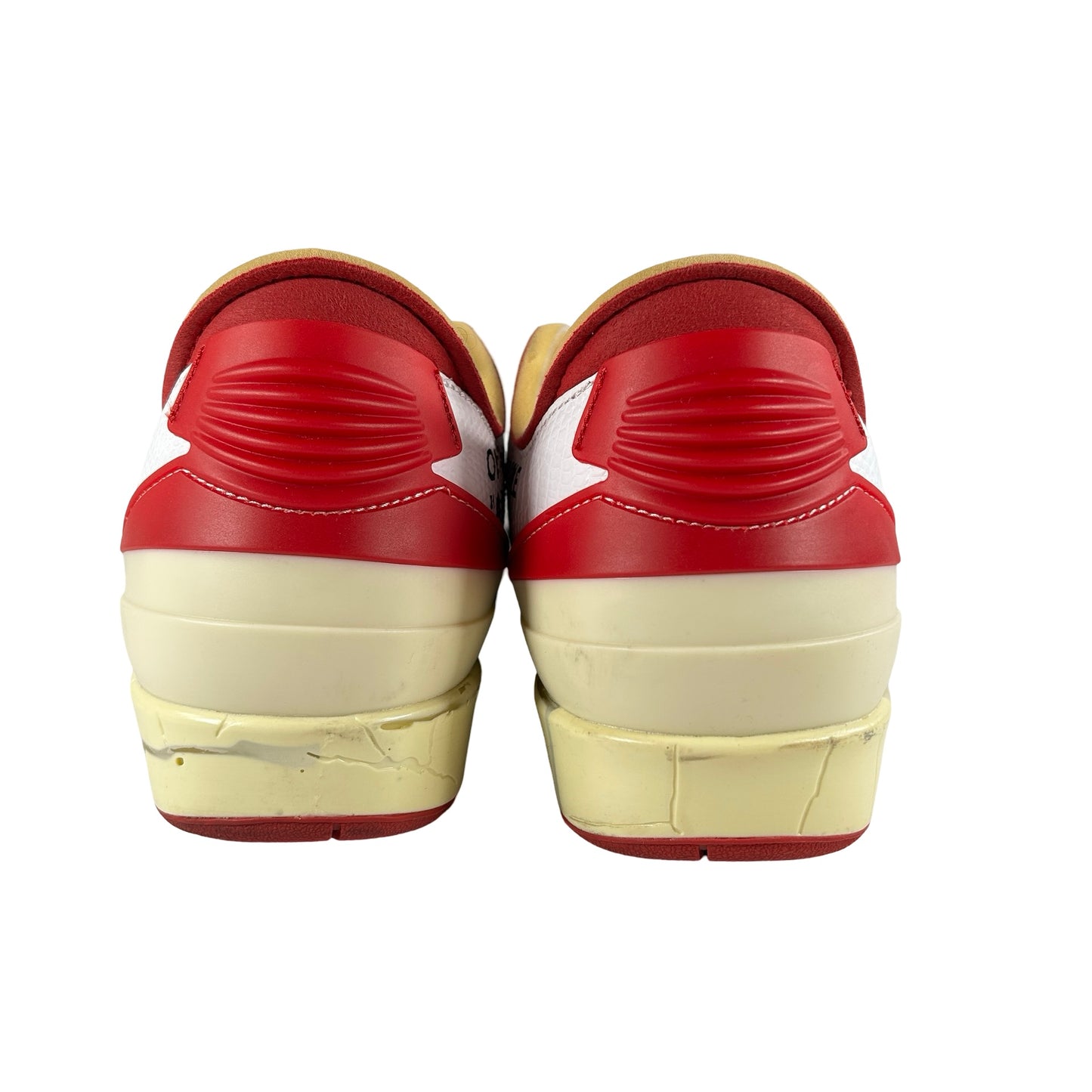DJ4375 106 Jordan 2 Retro Low SP Off-White White Red [USED] - 10.5 M (Used2)