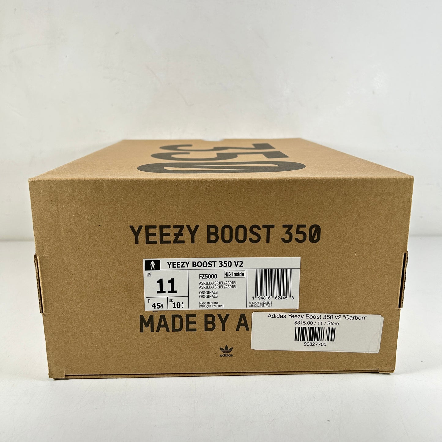 FZ5000 Yeezy 350 V2 Carbon [USED] - 11 M (Used)