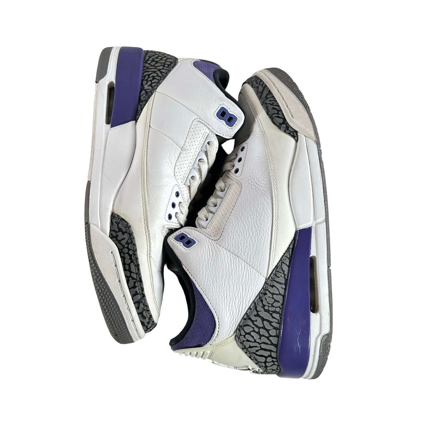 CT8532 105 Jordan 3 Retro Dark Iris [USED] - 10.5 M (Used) (Replace Box)