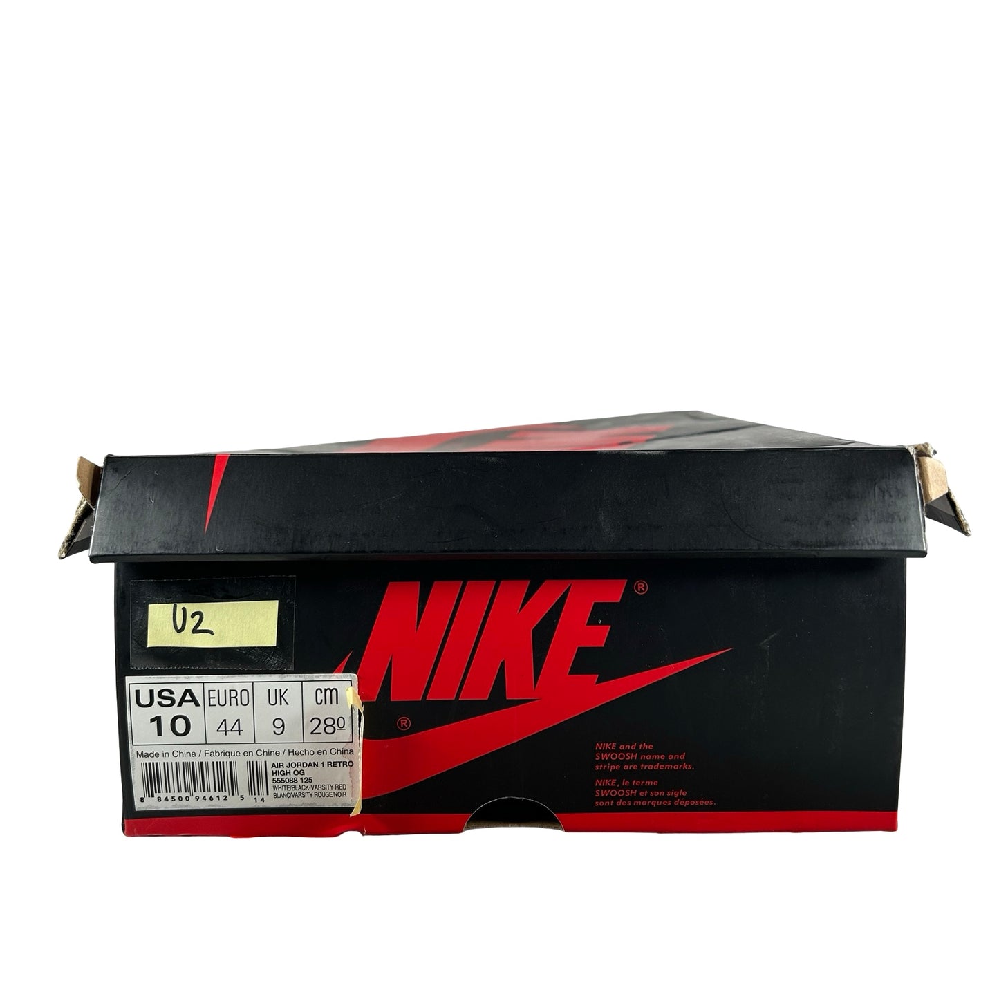 555088 125 Jordan 1 Retro Black Toe (2016) [USED] - 10 M (Used2)