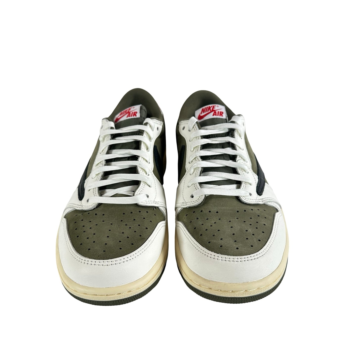DM7866 200 Jordan 1 Retro Low OG SP Travis Scott Medium Olive [USED] - 10.5 (Used) (No Box)