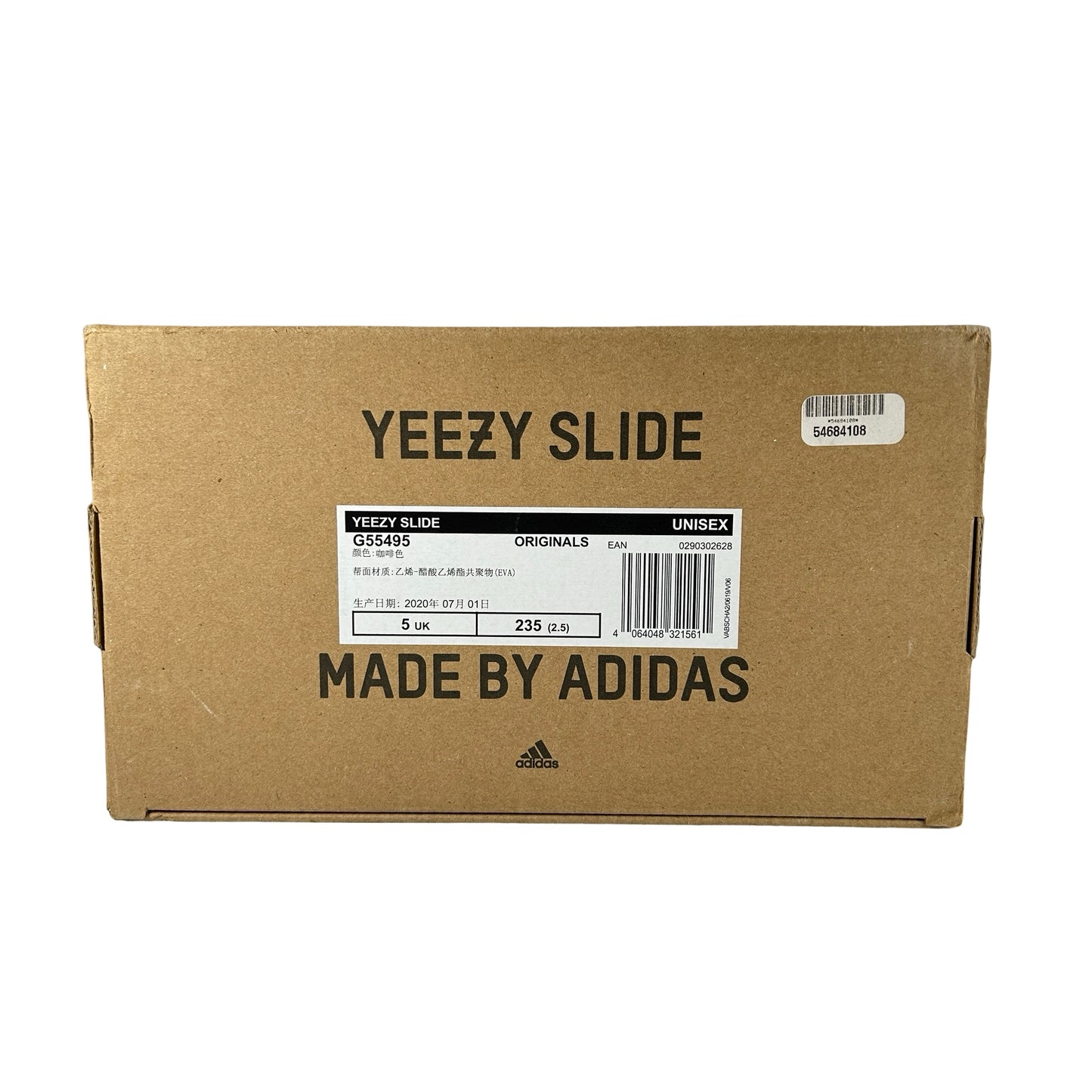 G55495 adidas Yeezy Slide Soot [USED] - 5 M (Used)
