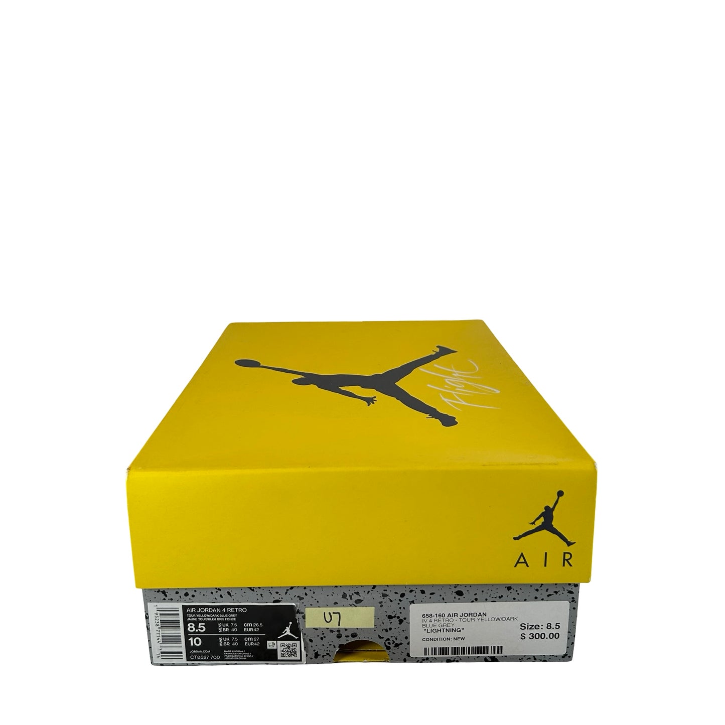 CT8527 700 Jordan 4 Retro Lightning (2021) [USED] - 8.5 M (Used7)