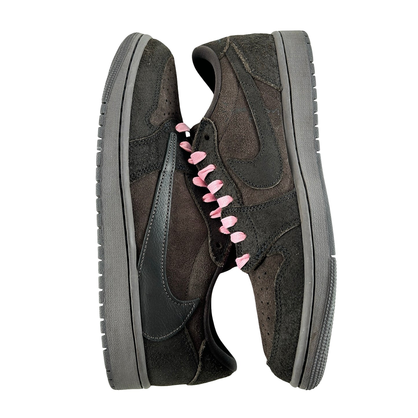 DM7866 202 Jordan 1 Retro Low OG SP Travis Scott Velvet Brown [USED] - 9 M (Used2)
