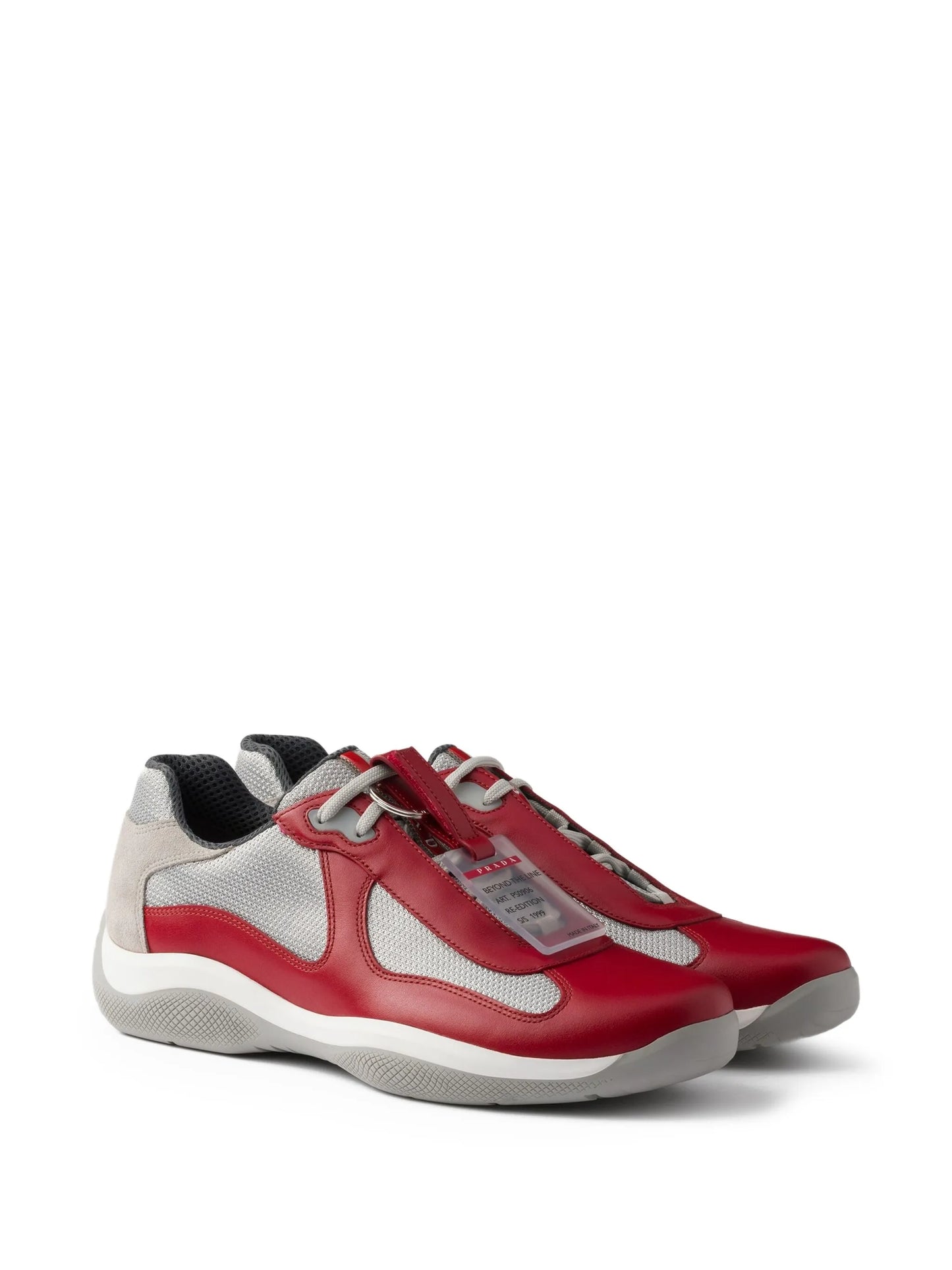 Prada America’s Cup Original Sneakers Red