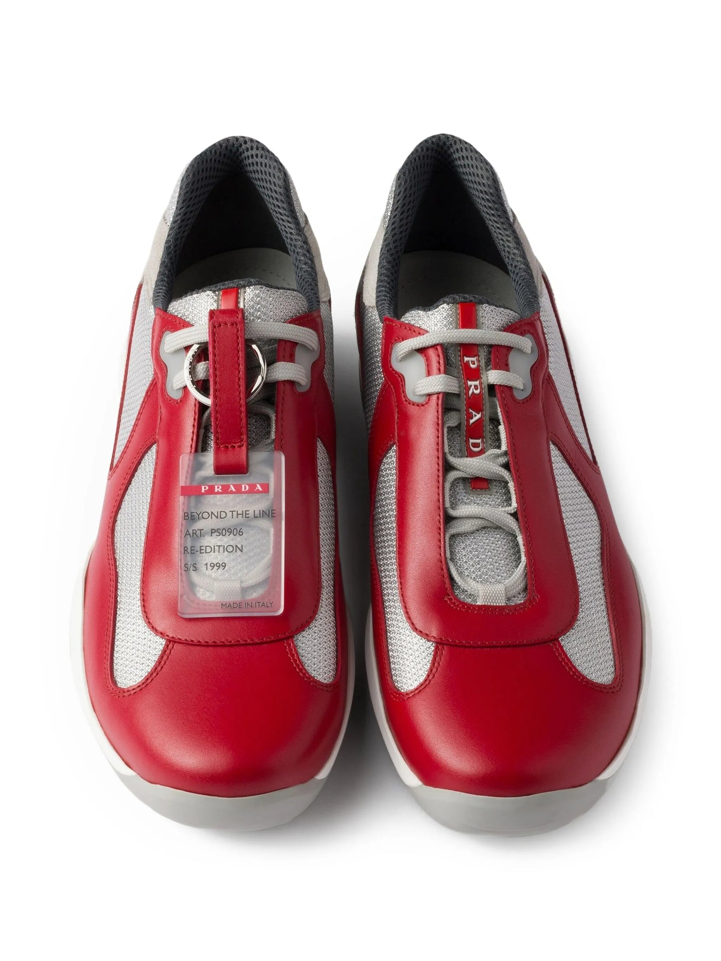 Prada America’s Cup Original Sneakers Red