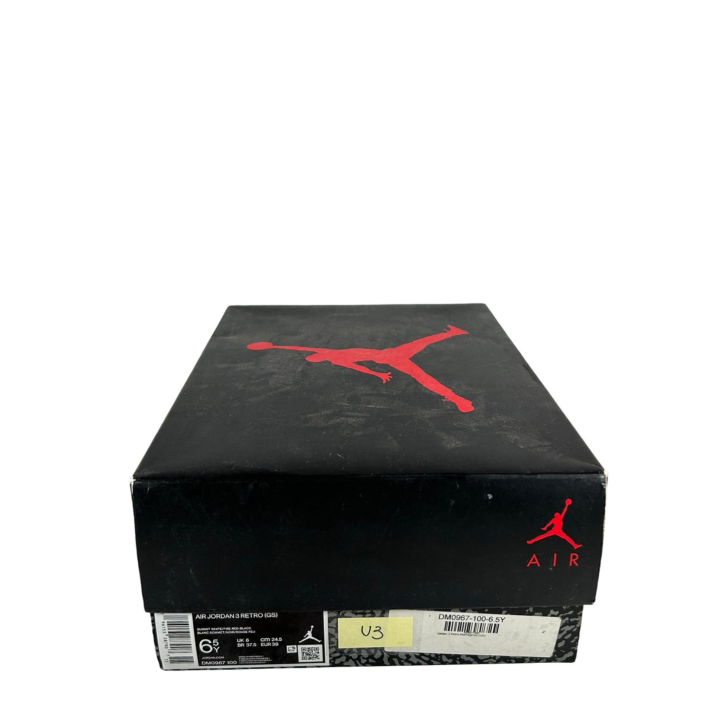 DM0967 100 Jordan 3 Retro White Cement Reimagined (GS) [USED]  - 6.5 Y (Used3)