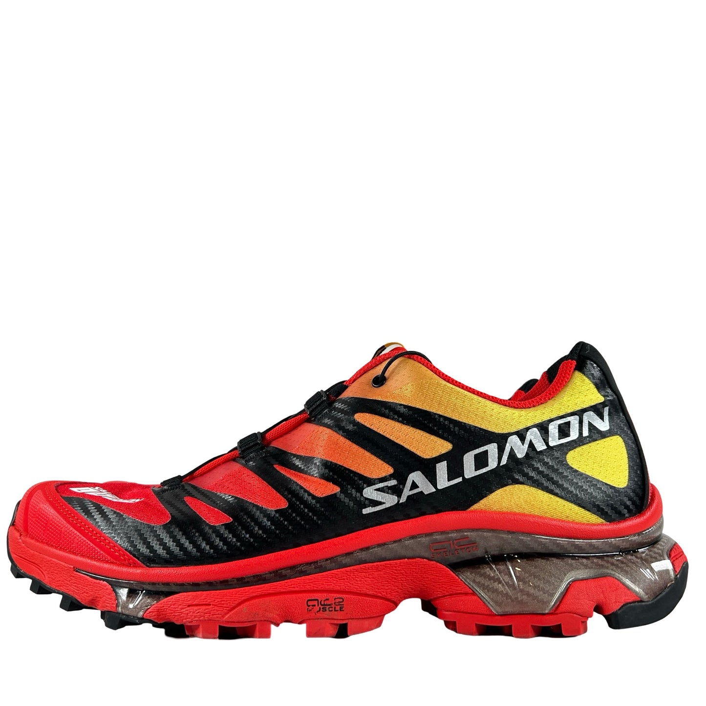 L4702420033 Salomon XT-4 OG Fiery Red Empire Yellow [USED] - 10.5 M (Used)