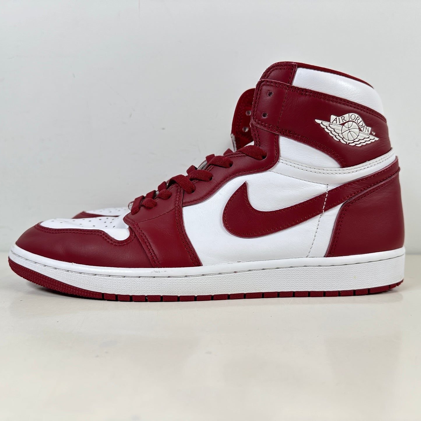 DZ5485 160 Jordan 1 Retro High OG Artisanal Team Red [USED] - 13 M (Used) (Replace Box)