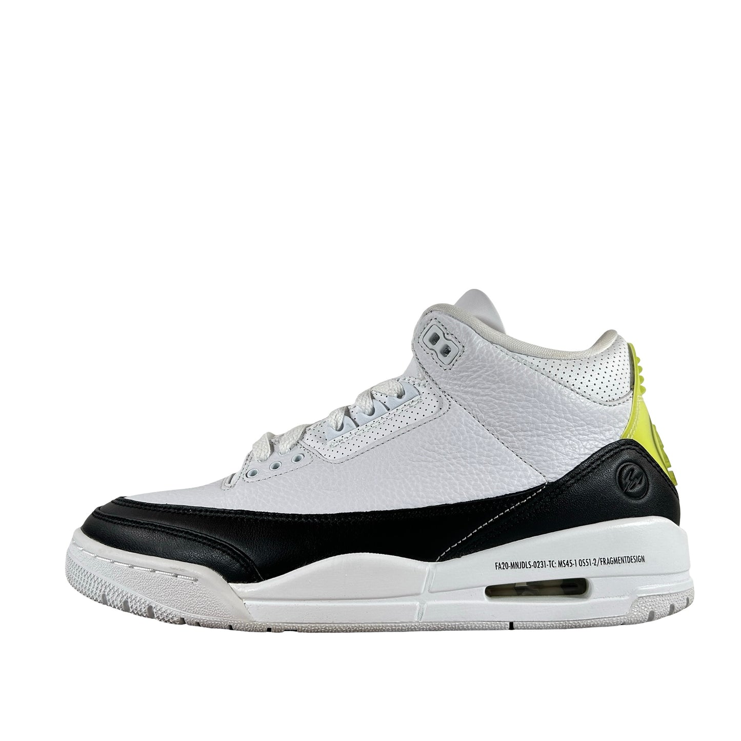DA3595 100 Jordan 3 Fragmento retro