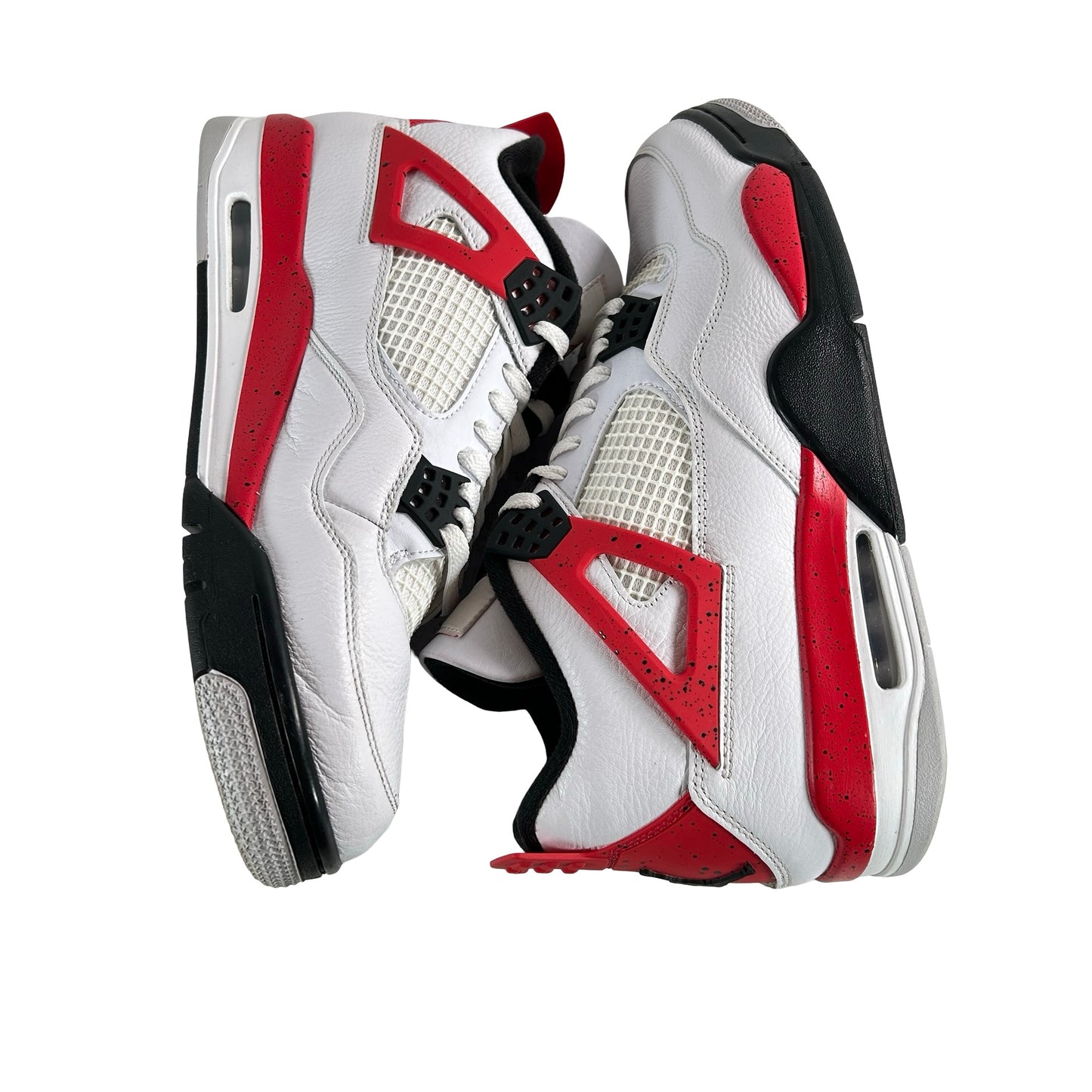 DH6927 161 Jordan 4 Retro Red Cement [USED] - 12 M (Used2) (No Box2)