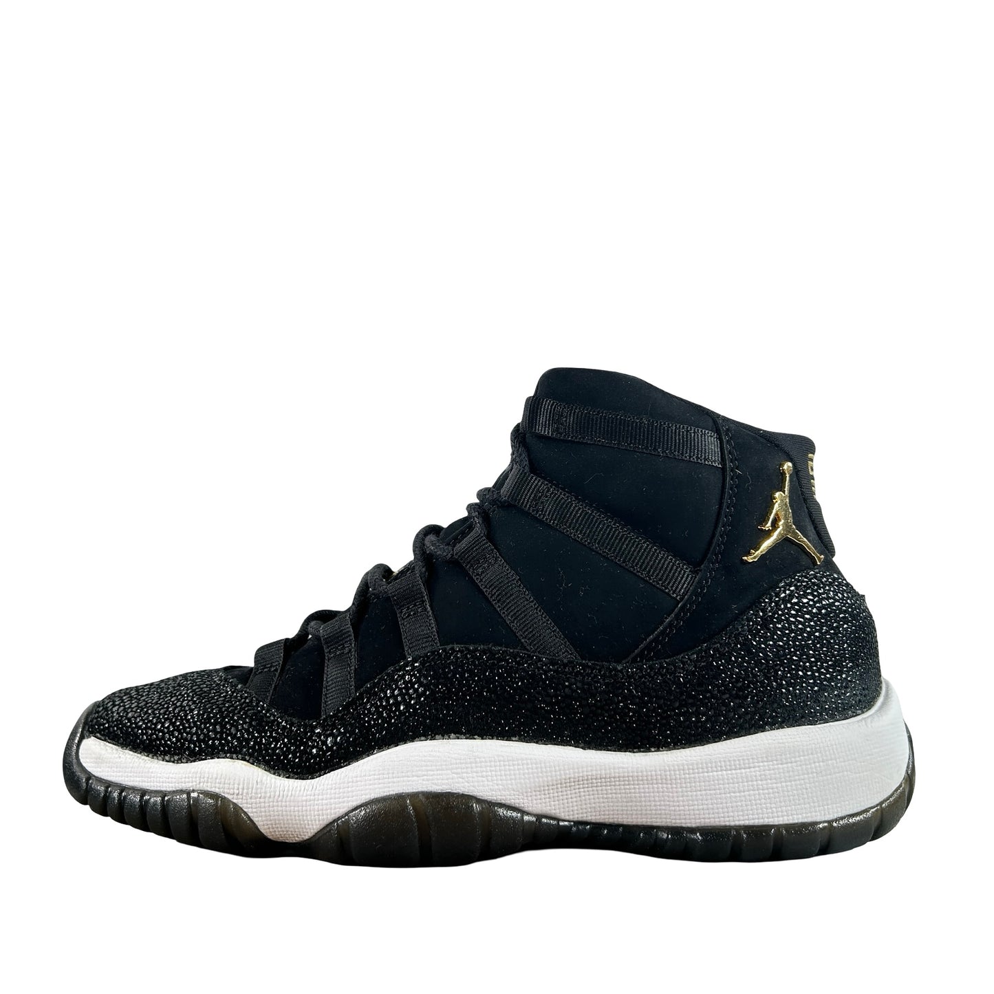 852625 030 Jordan 11 Retro Heiress Black Stingray (GS) [USED] - 6 W / 4.5 Y (Used)