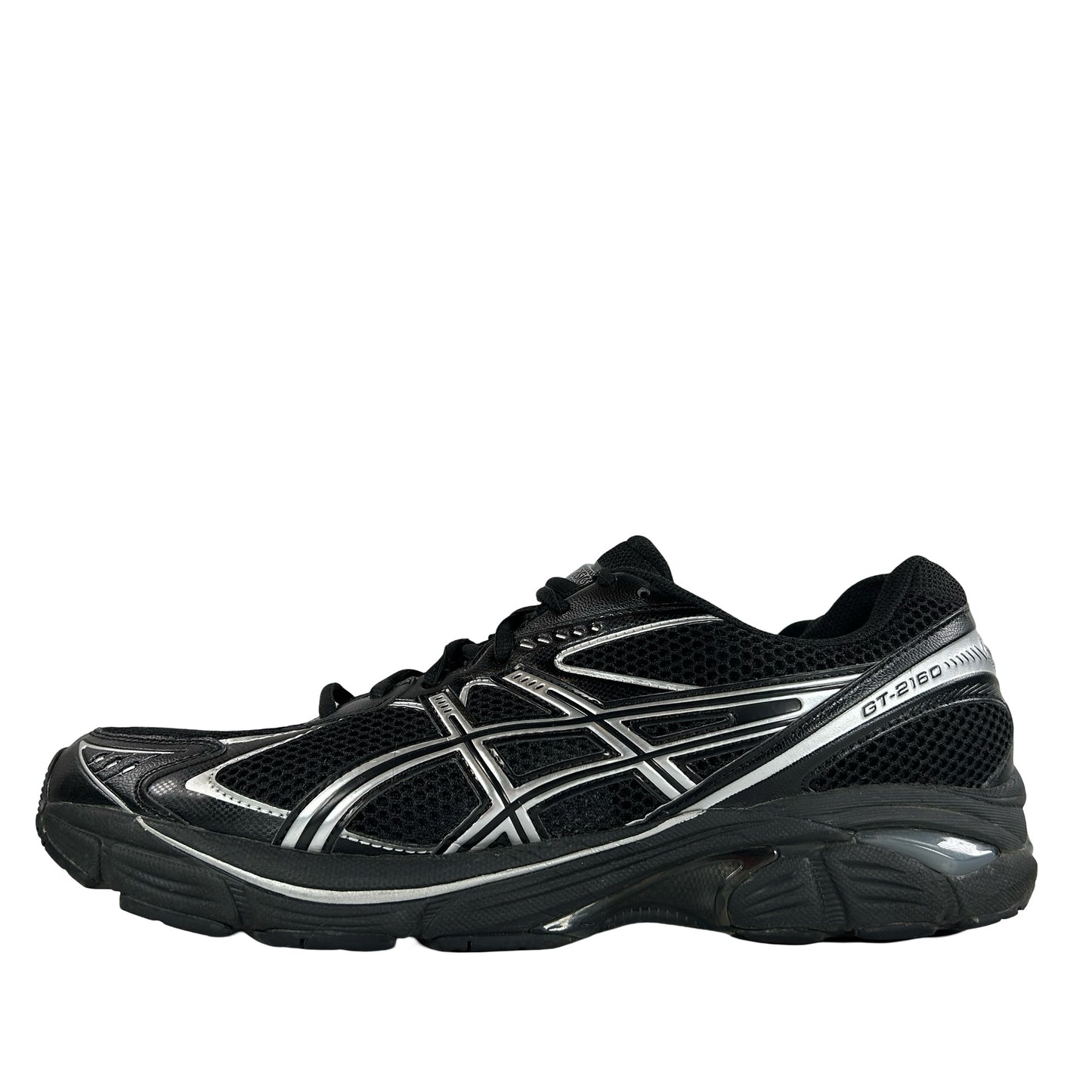 1203A275 001 ASICS GT-2160 Black Pure Silver [USED] - 13 M (Used)