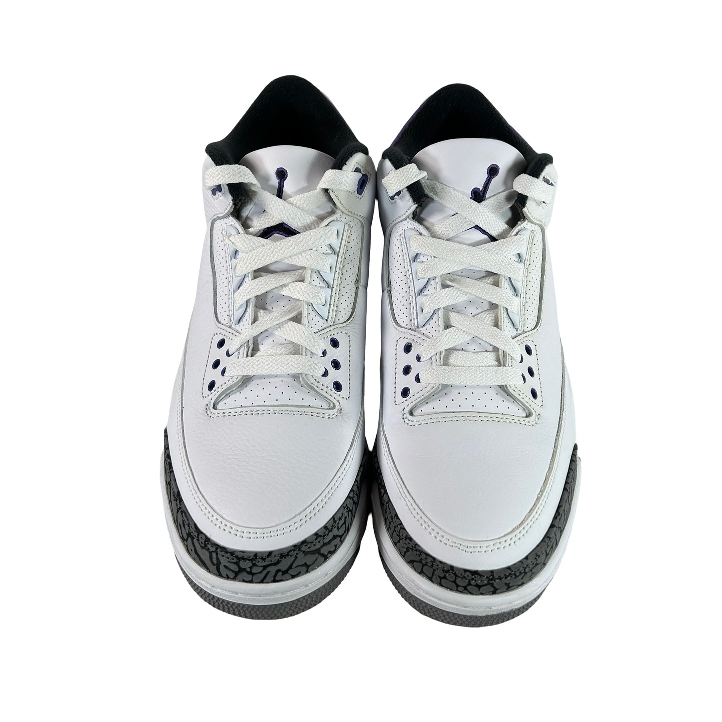CT8532 105 Jordan 3 Retro Dark Iris [USED] - 9.5 M (Used2)
