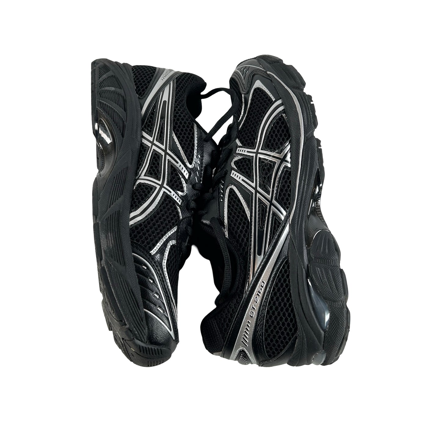 1203A275 001 ASICS GT-2160 Black Pure Silver [USED] - 10.5 M (Used)