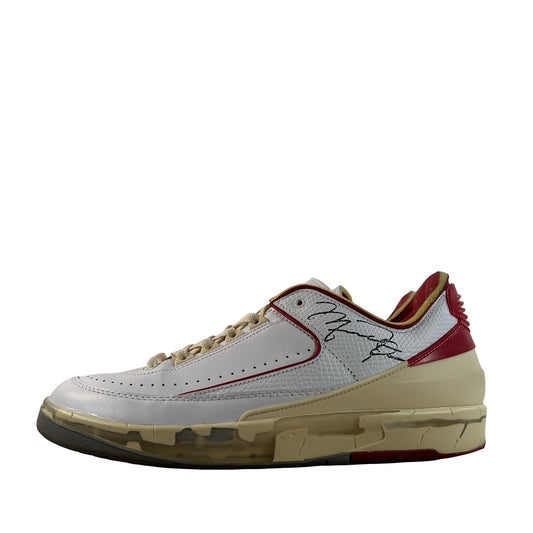 DJ4375 106 Jordan 2 Retro Low SP Off-White White Red [USED] - 11 M (Used2)