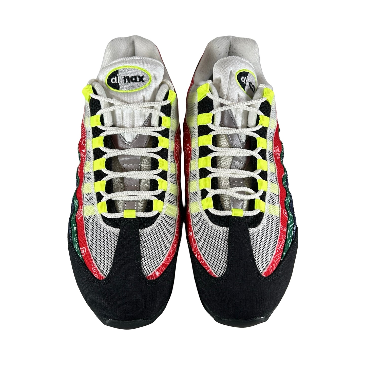 IQ0620 100 Nike Air Max 95 OG Big Bubble Neon Paisley Bandana [USED] - 12 M (Used)