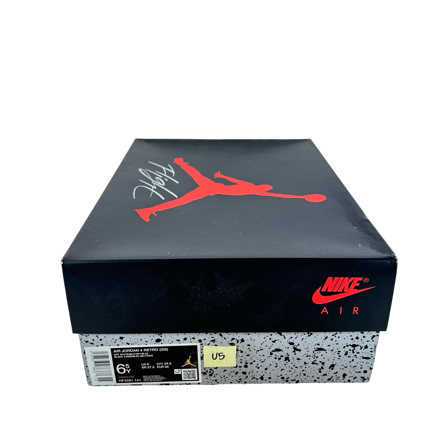 HF4281 141 Jordan 4 Retro Military Blue (2024) (GS) [USED] - 6.5 Y (Used5)