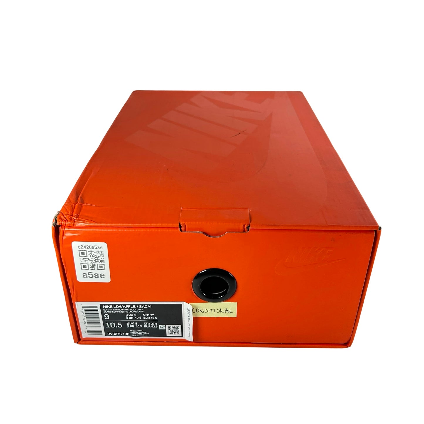 BV0073 100 Nike LD Waffle sacai Summit White [CONDITIONAL] - 9 M (Glue Stain)