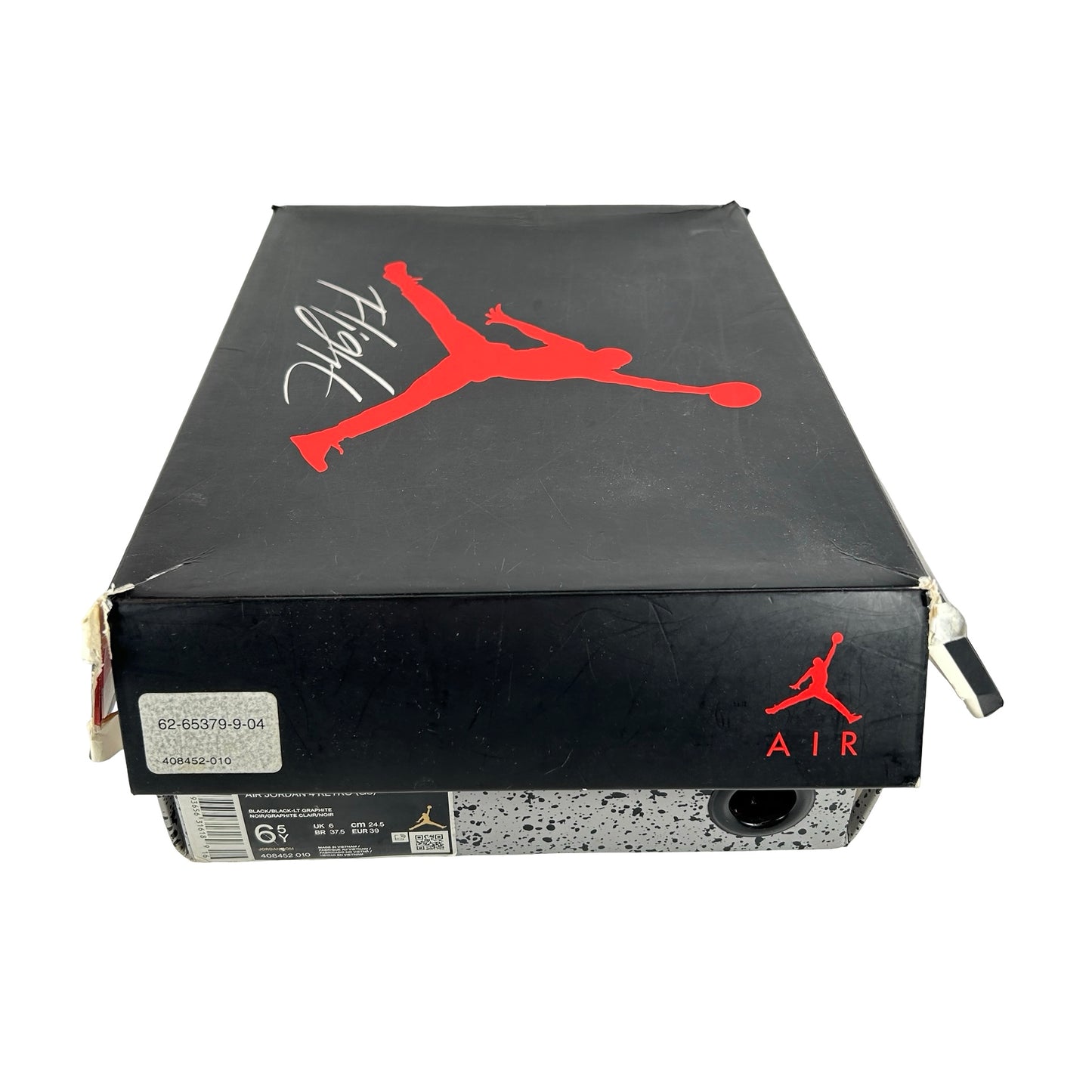 408452 010 Jordan 4 Retro Black Cat (2020) (GS) [USED] - 6.5 Y (Used)
