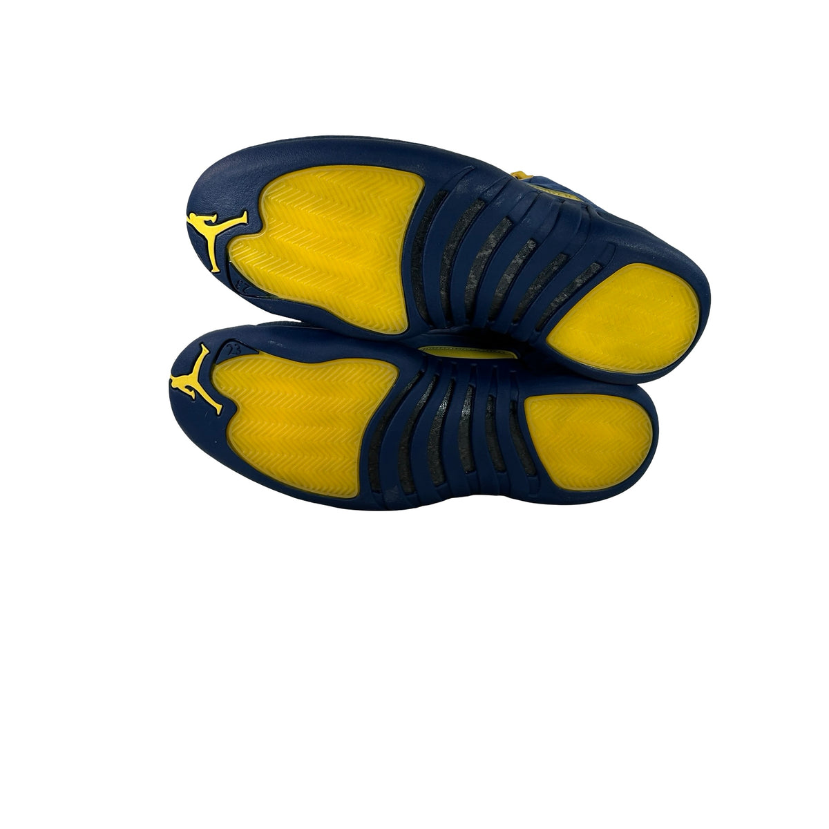 BQ3180 407 Air Jordan 12 Retro Michigan - 11.5 M (Dye on shoe)