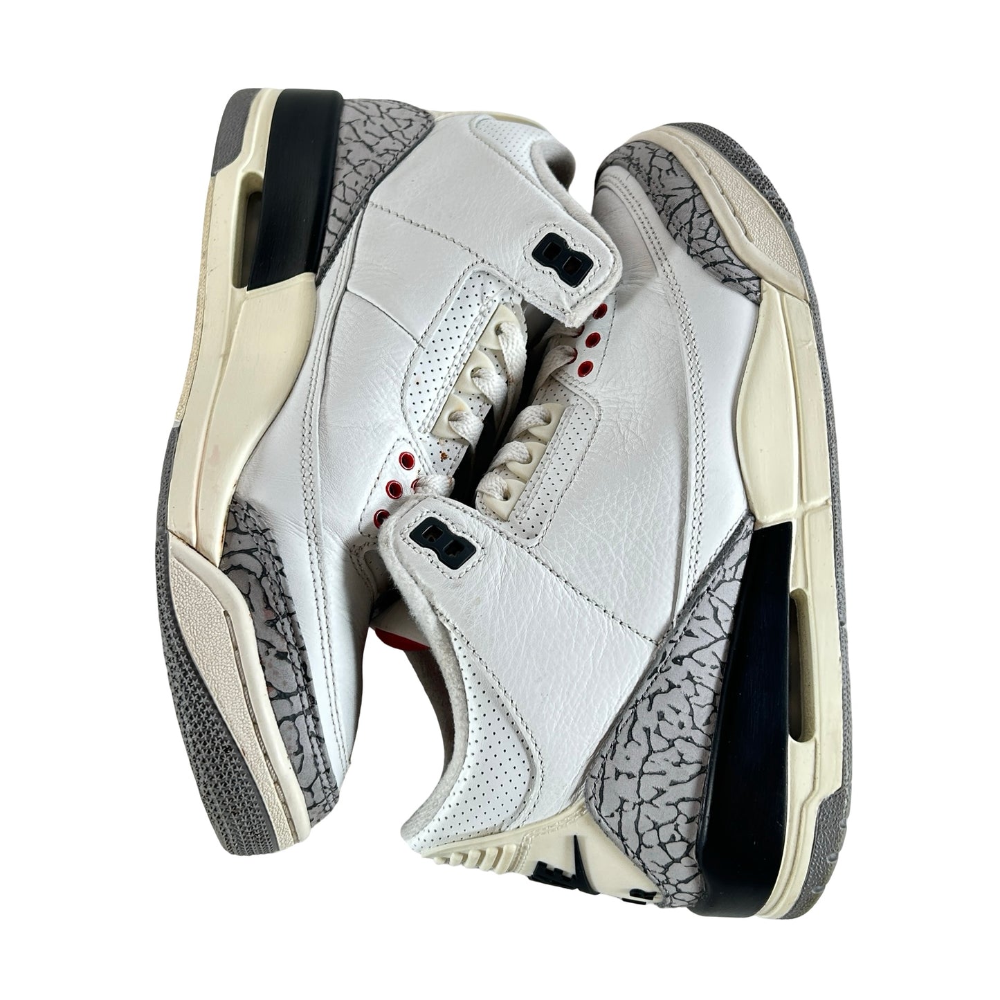 DN3707 100 Jordan 3 Retro White Cement Reimagined [USED] - 7 M (Used3)