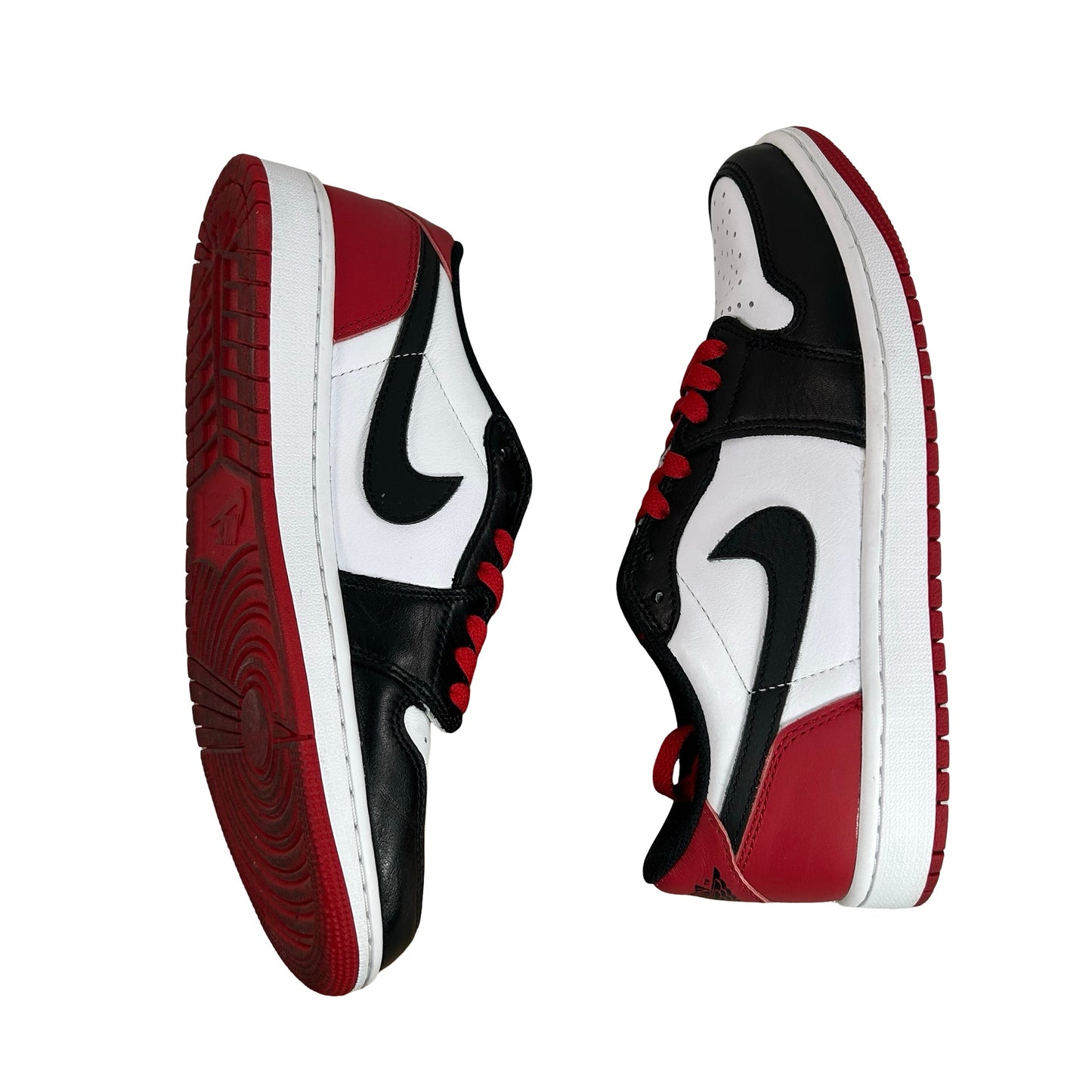 CZ0790 106  Jordan 1 Retro Low OG Black Toe (2023) [USED] - 8.5 M (Used) (No Box)