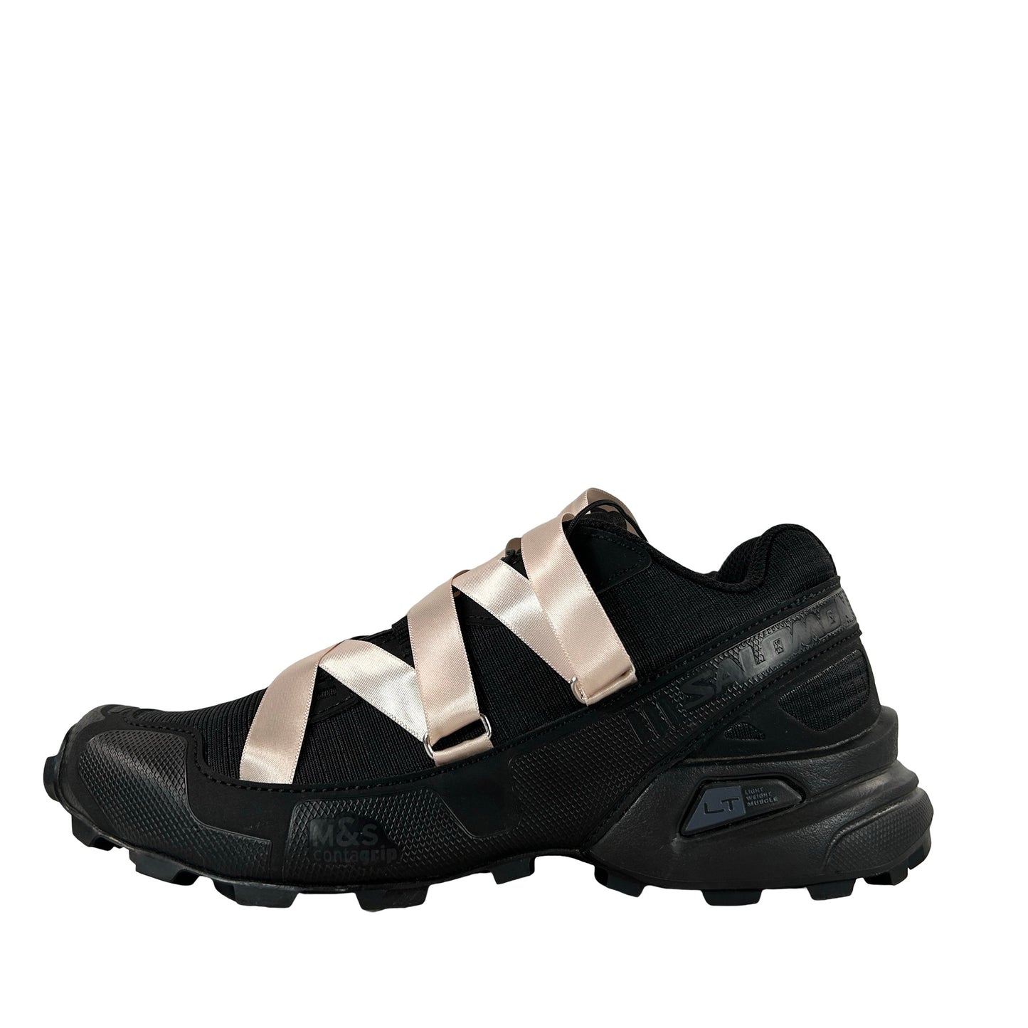 L47619500 Salomon Speedcross 3 Ribbon Sandy Liang Black Pink [USED] - 5 M (VNDS) (No Box)