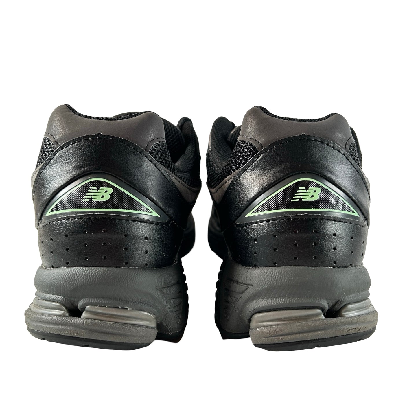 M2002RLD New Balance 2002R Black Silver Green [USED] - 11 M (Used)