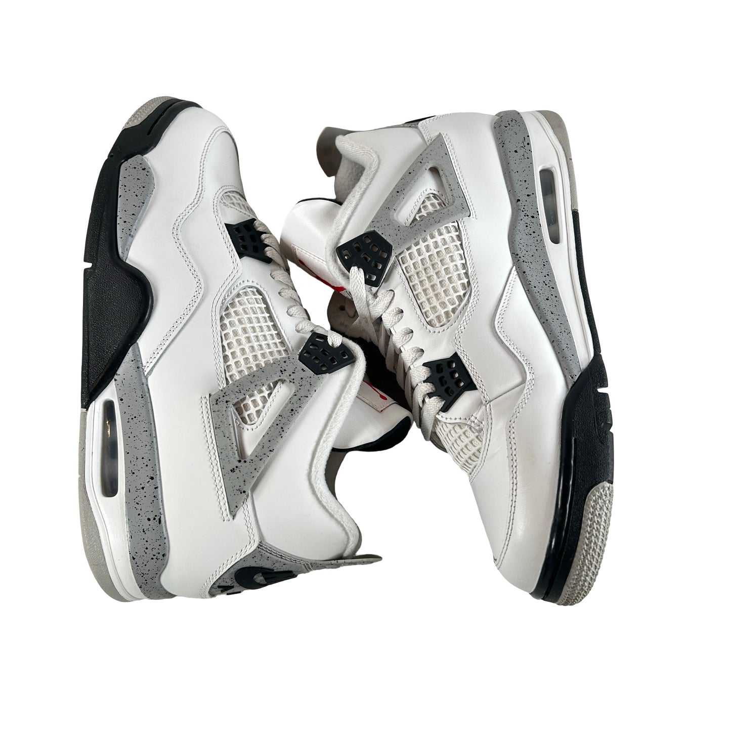 FV5029 100 Jordan 4 Retro White Cement (2025) [USED] - 10 M (Used15)