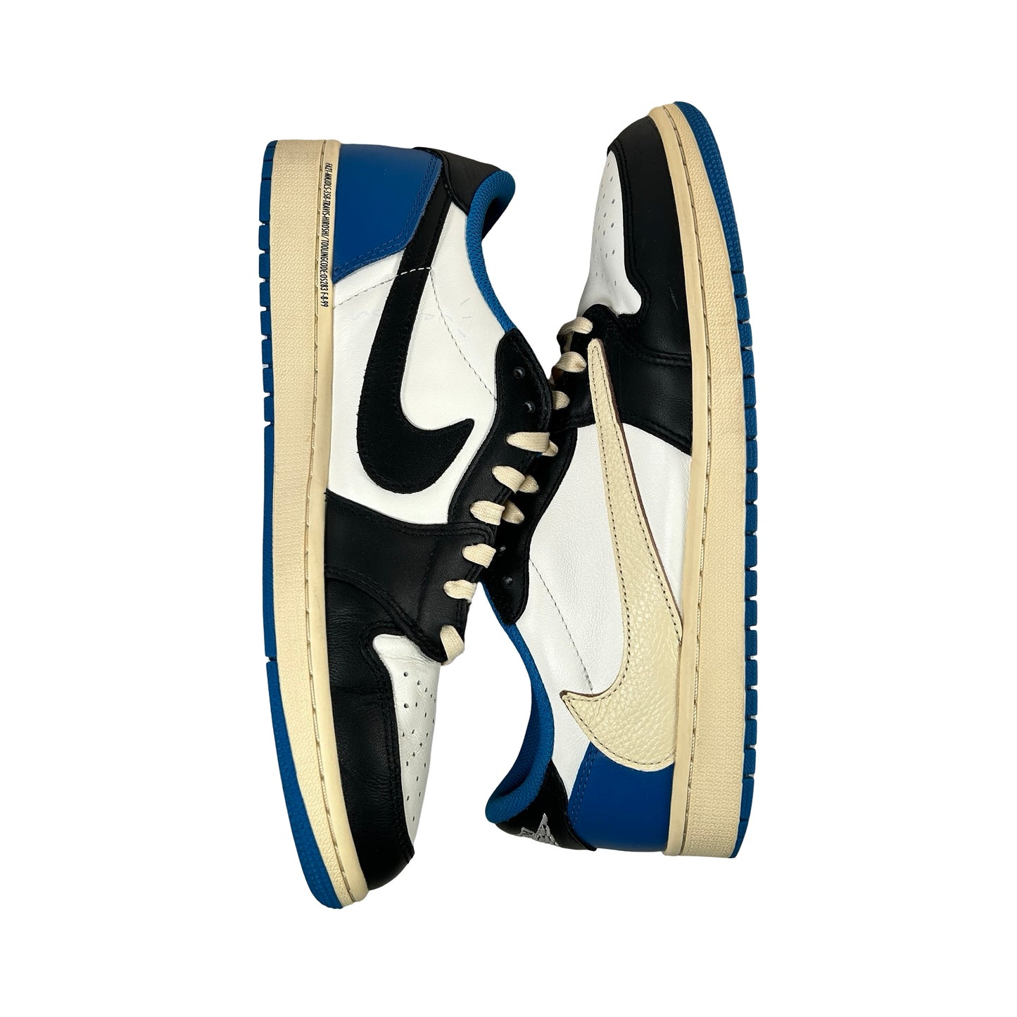 DM7866 140 Jordan 1 Retro Low OG SP Fragment x Travis Scott [USED] - 11 M (Used) (No Box)