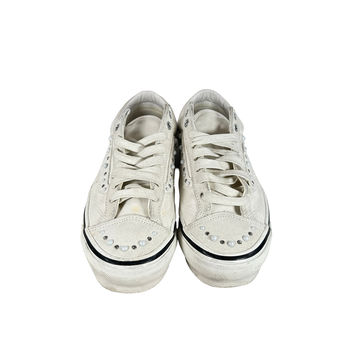 VN000E8VCCZ Vans OTW Old Skool 36 Pearlized Pack Marshmallow [USED] - 8 M (Used) (No Box)