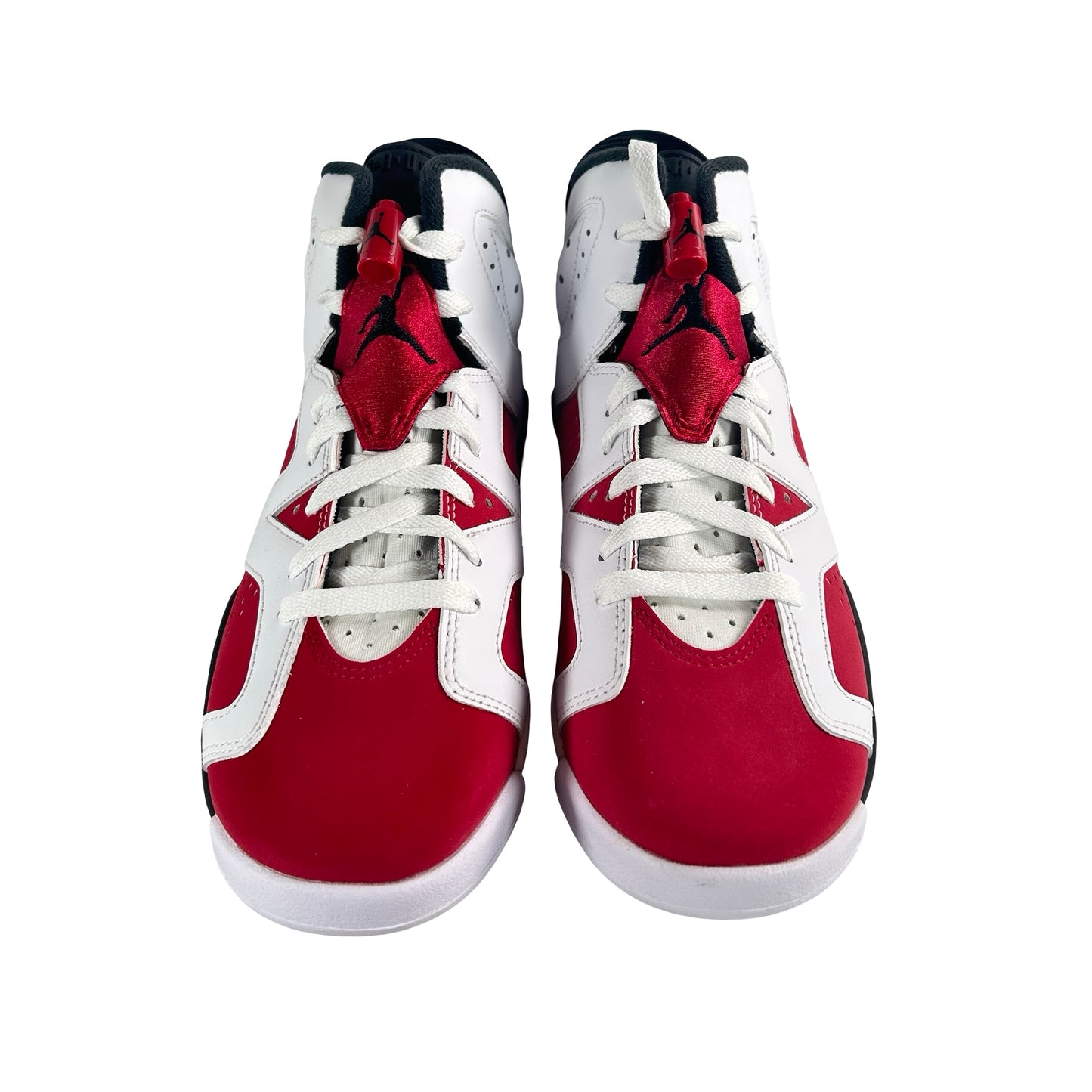384665 106 Jordan 6 Retro Carmine (2021) (GS) [CONDITIONAL] - 7 Y (Yellowing) (Damaged Box)