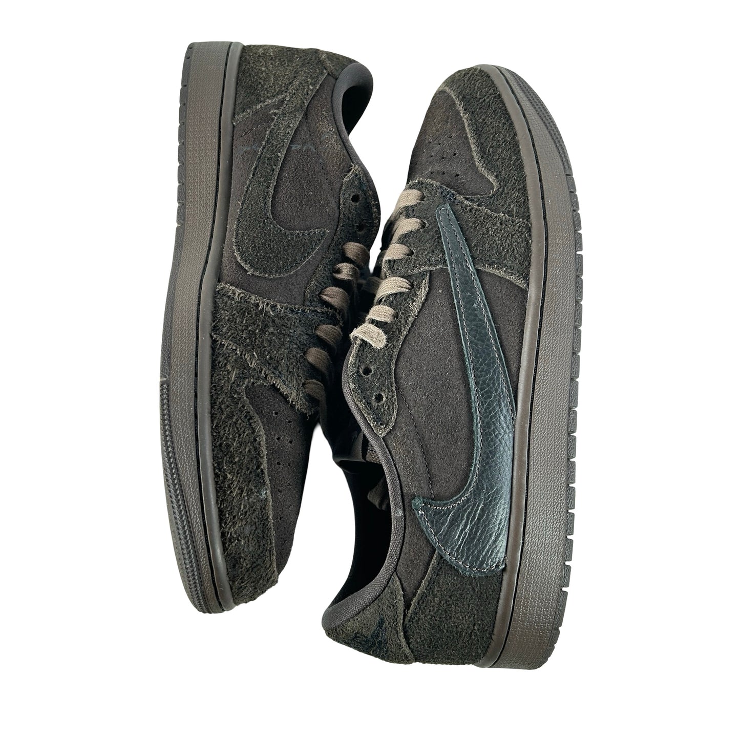 DM7866 202 Jordan 1 Retro Low OG SP Travis Scott Velvet Brown [USED] - 10 (Used) (No Box)