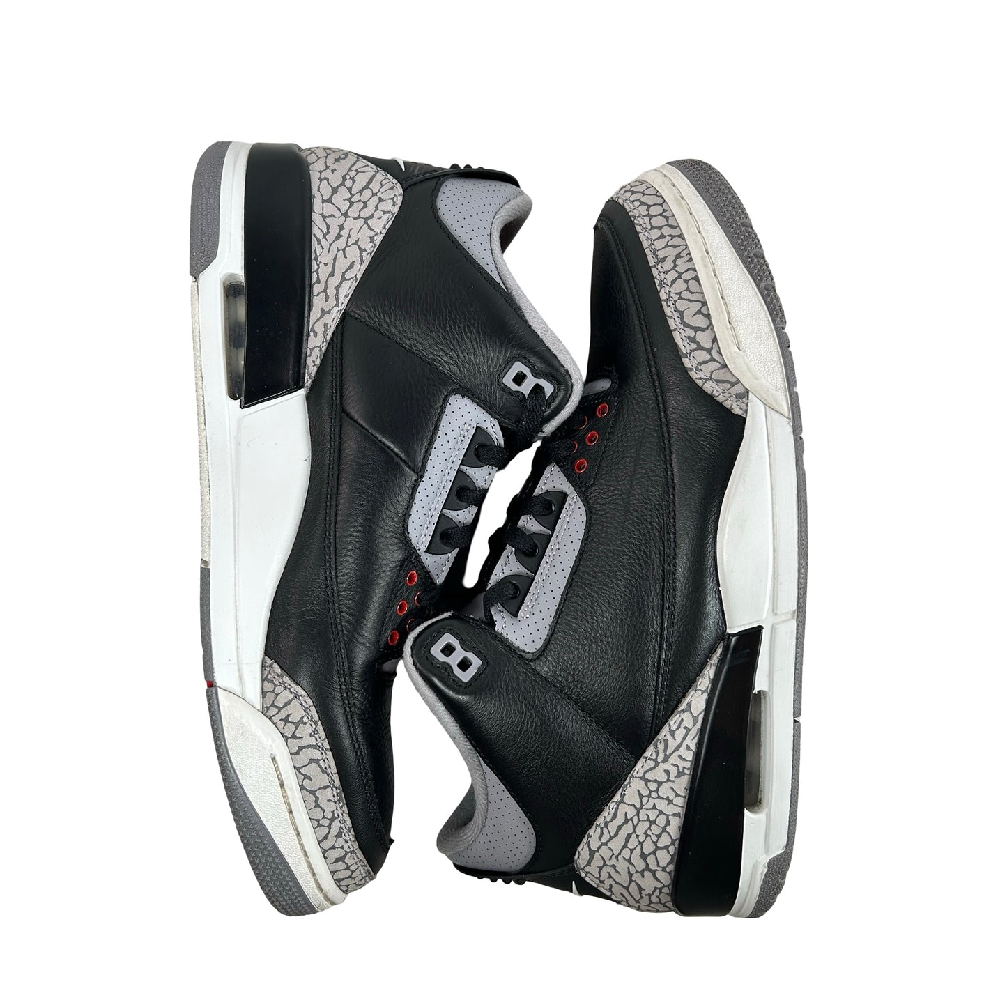 DN3707 010 Jordan 3 Retro OG Black Cement (2024) [USED] - 10.5 M (Used20)