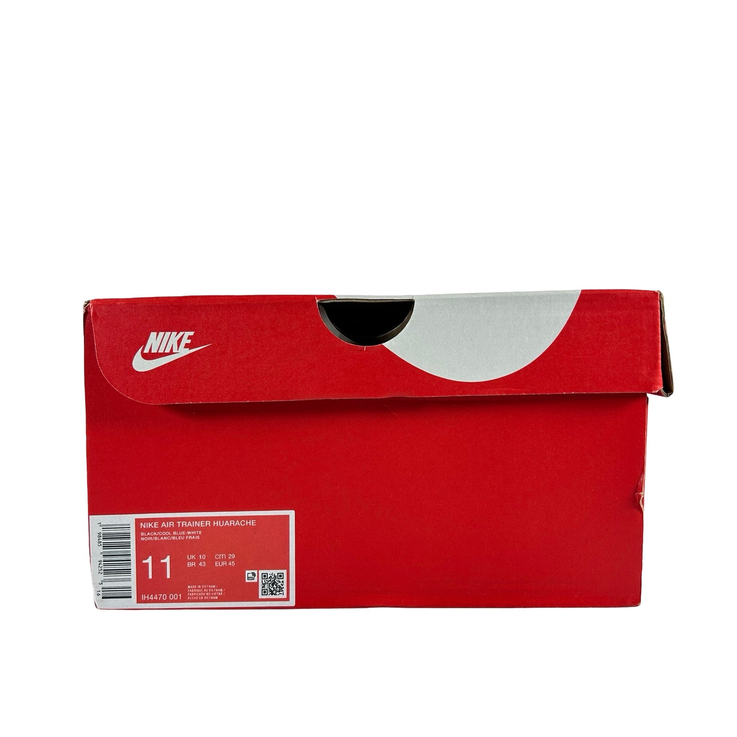 IH4470 001 Nike Air Trainer Huarache Cool Blue Black [USED] - 11 M (Used)