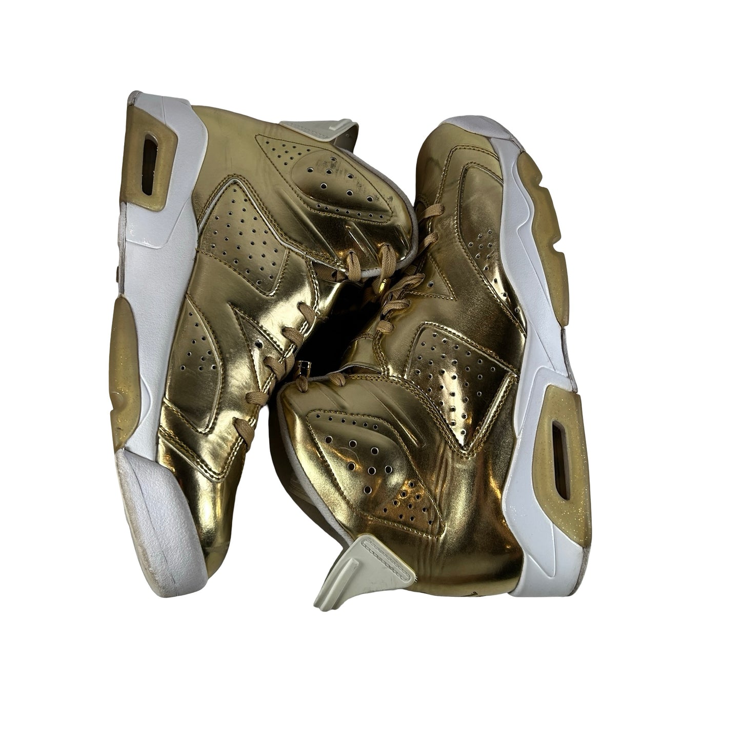 854271 730 Jordan 6 Retro Pinnacle Metallic Gold [USED] - 9 M (Used) (No Box)
