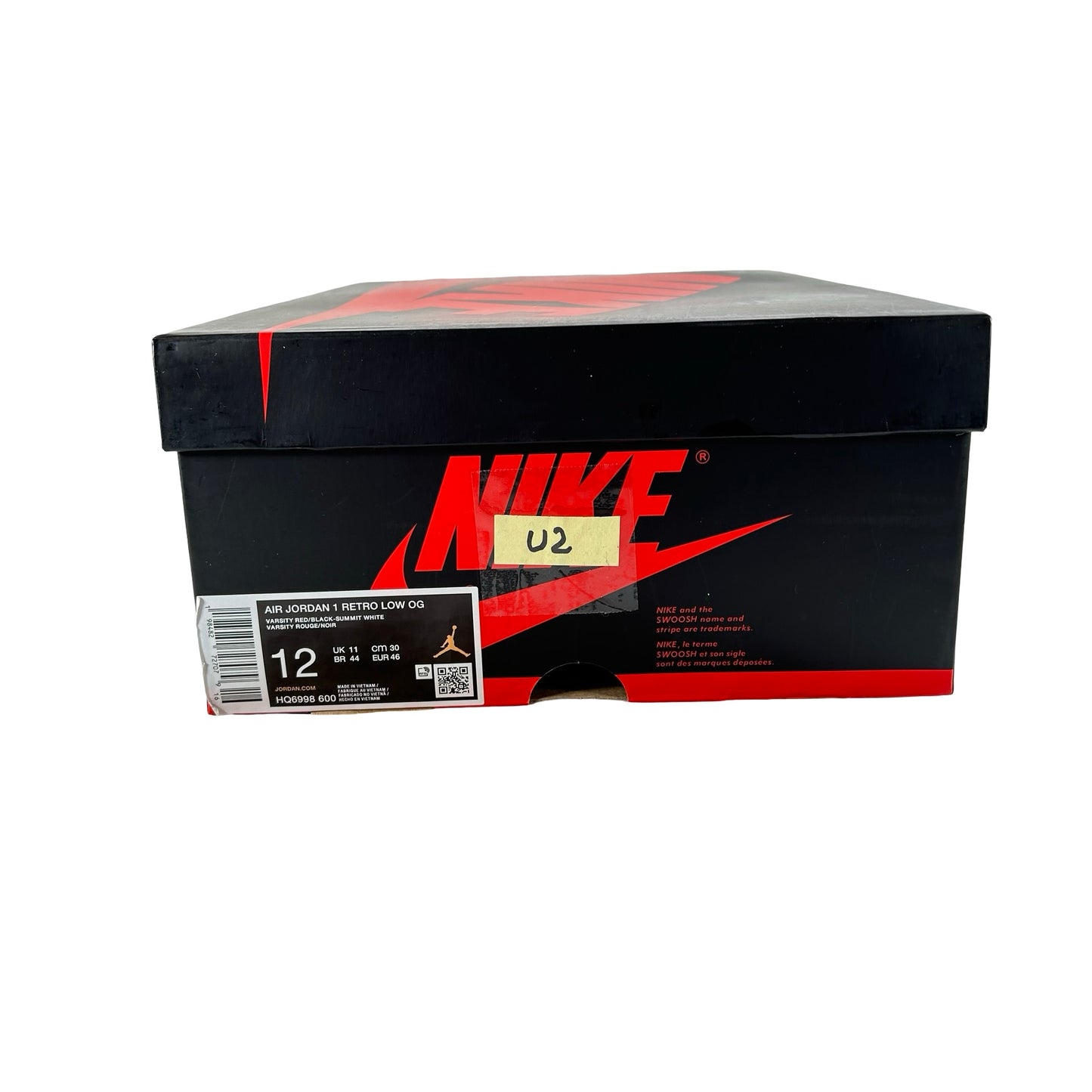 HQ6998 600 Jordan 1 Retro Low OG Chicago (2025) [USED] - 12 M (Used2)