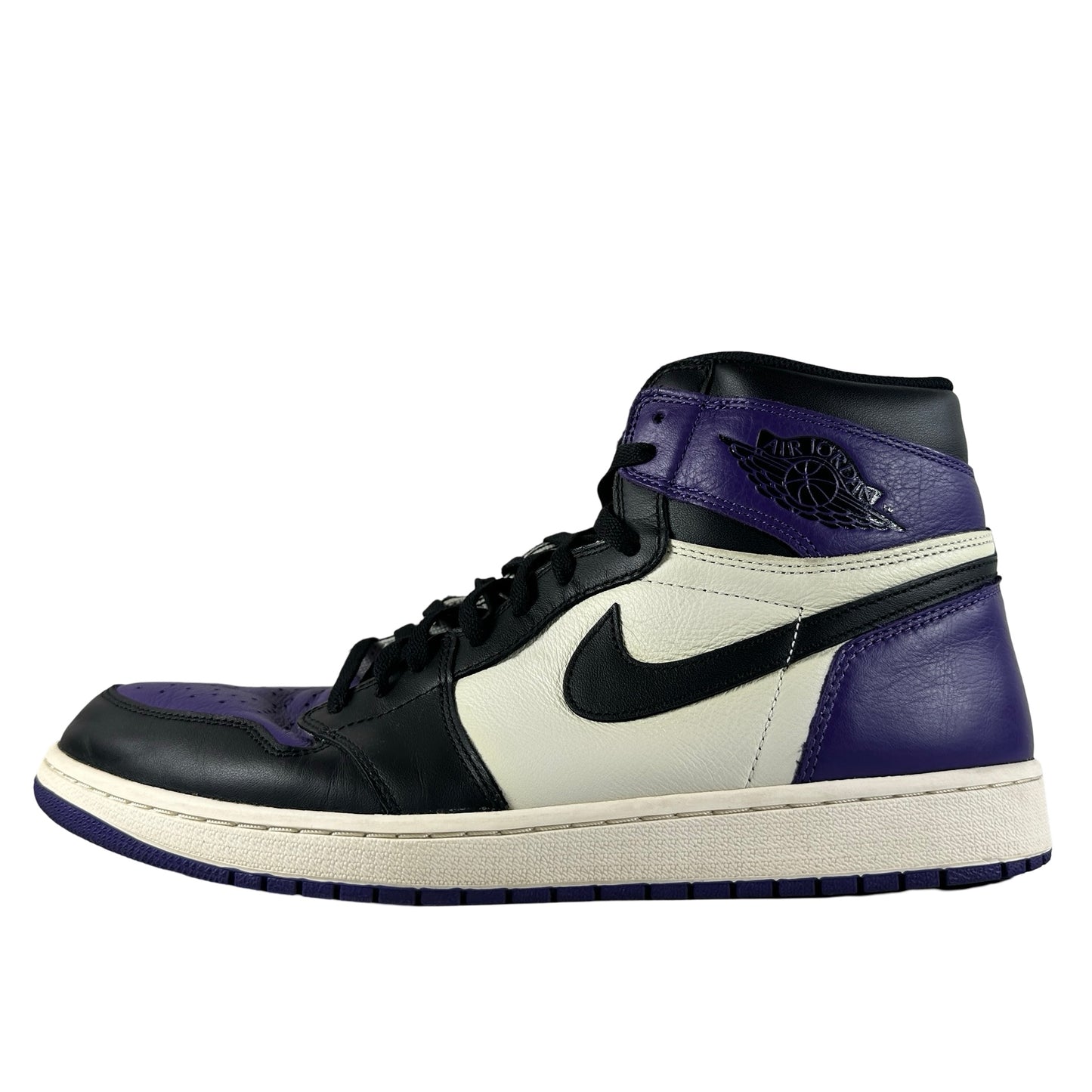 555088 501 Jordan 1 Court Purple [USED] - 14 M (Used) (No Box)