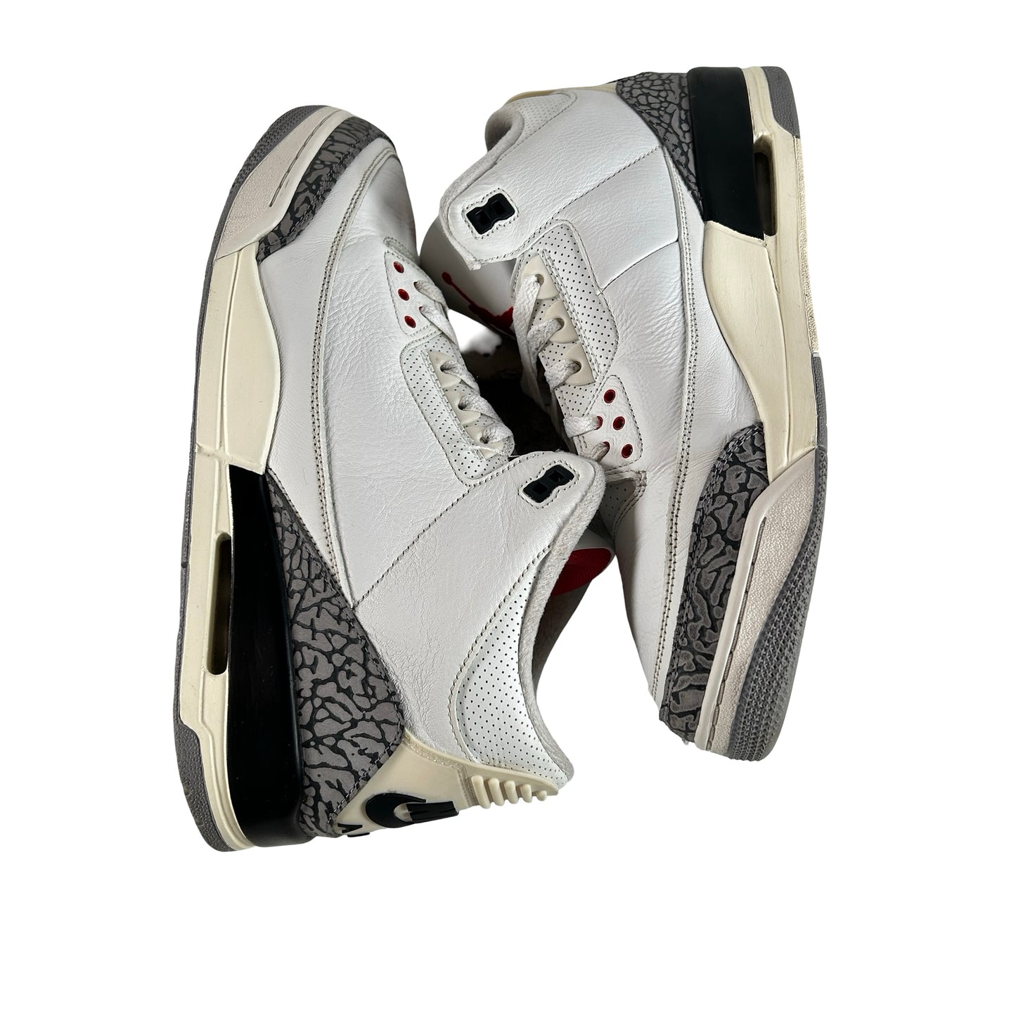 DN3707 100 Jordan 3 Retro White Cement Reimagined [USED] - 13 M (Used9)