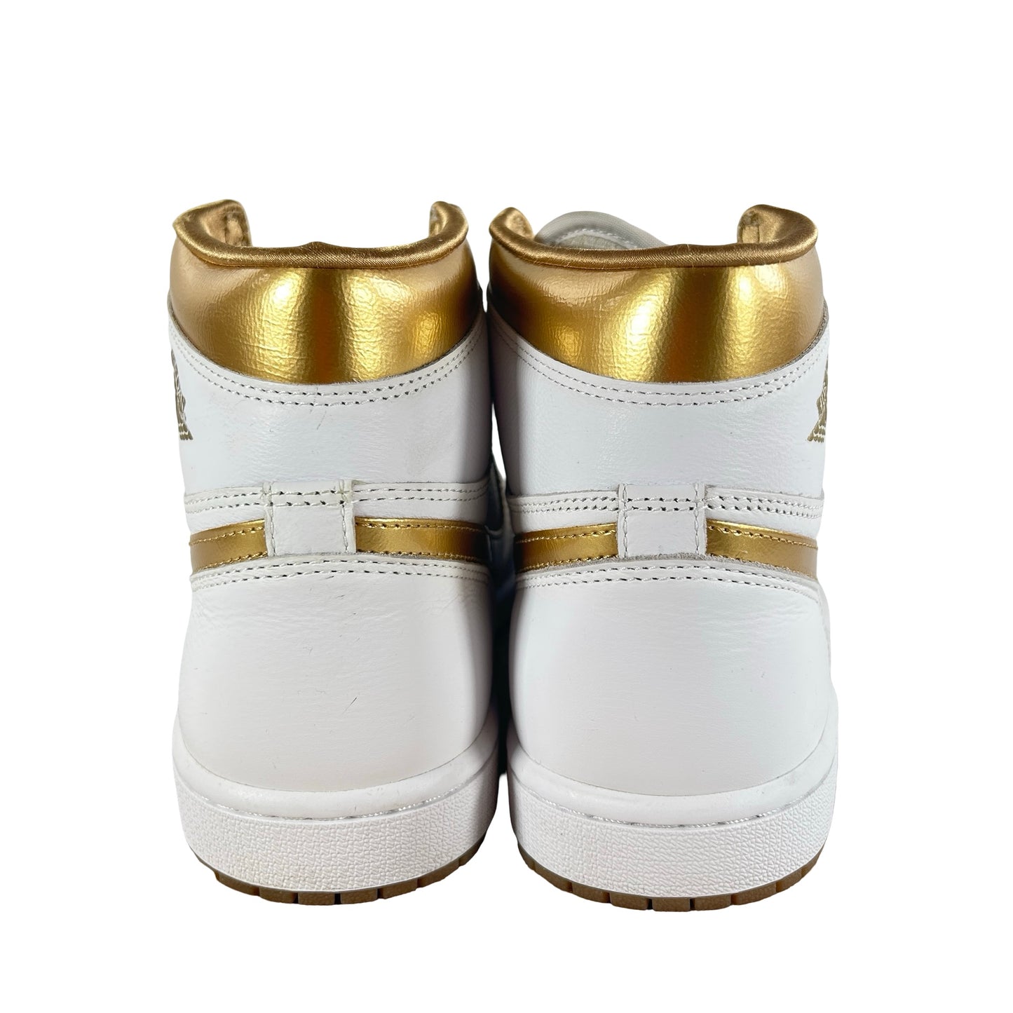 FD2596 107 Jordan 1 Retro High OG Metallic Gold (Women's) [USED] - 9 W (Used) (No Box)