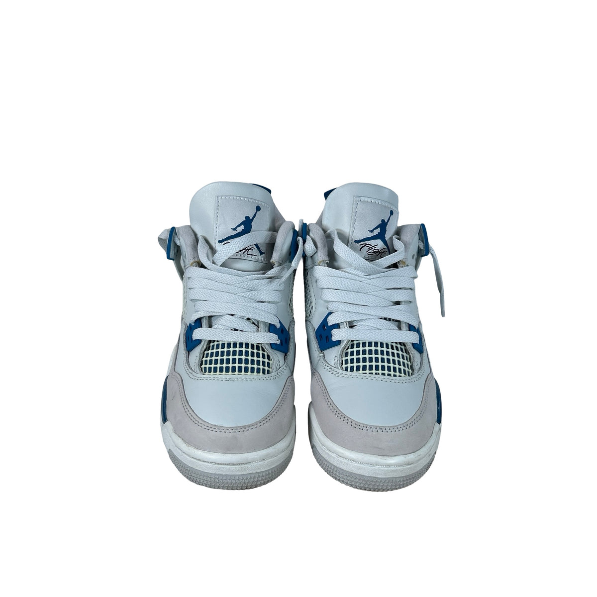 HF4281 141 Jordan 4 Retro Military Blue (2024) (GS) [USED] - 4 Y (Used)